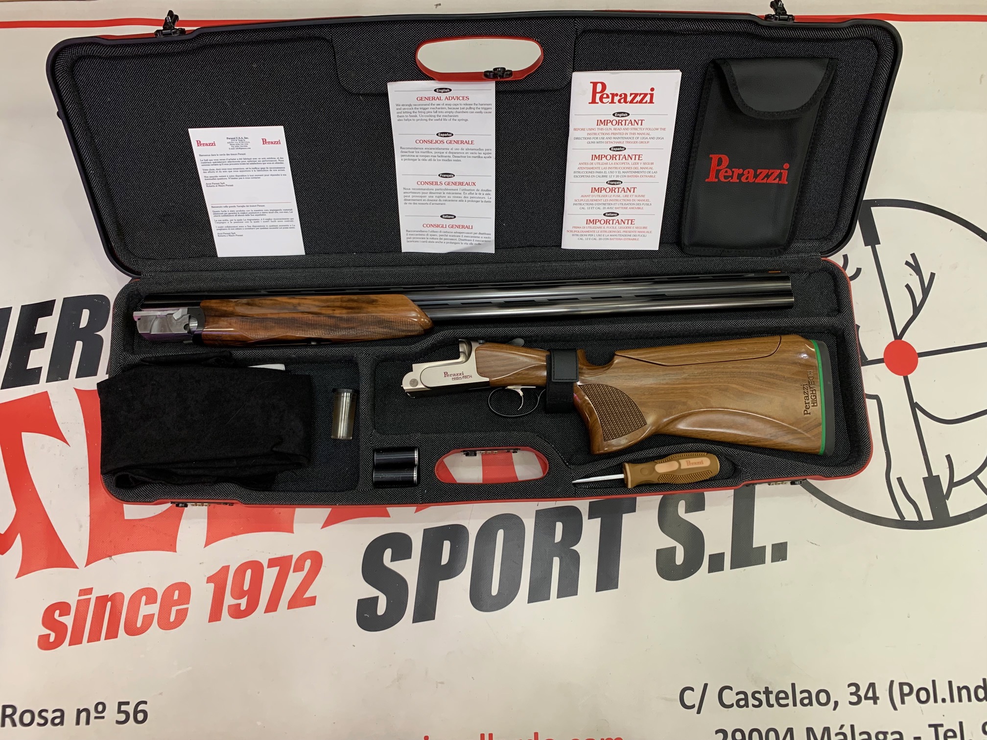 ESCOPETA PERAZZI HIGH TECH TRAP 168XXX