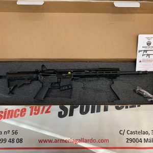 RIFLE RUGER AR-556 CAL 300 AAC BLK