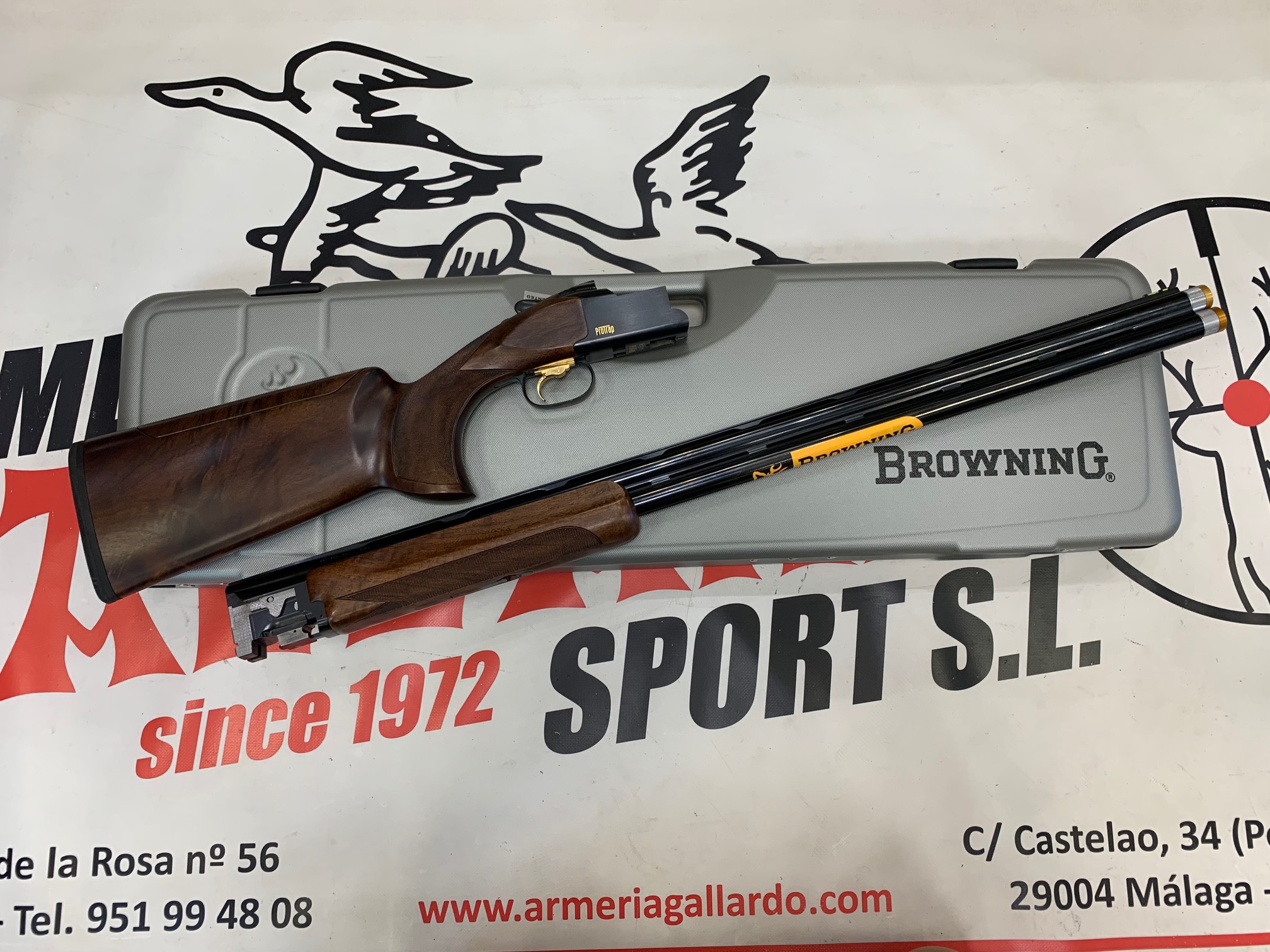 ESCOPETA BROWNING B725 PROTRAP 81 CM ESTRENO LIQUIDACION