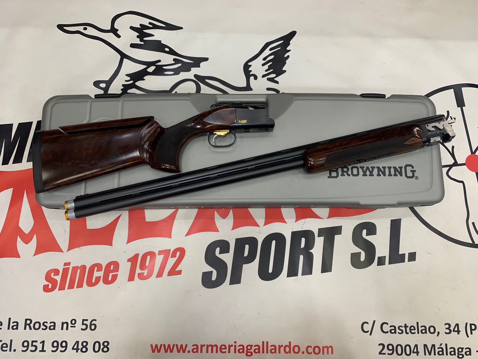 ESCOPETA BROWNING B725 PROSPORT 81 CMS IMPECABLE
