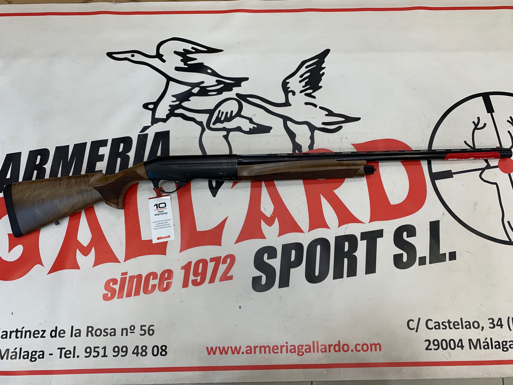ESCOPETA BENELLI MONTEFELTRO WOOD ZURDO NOVEDAD
