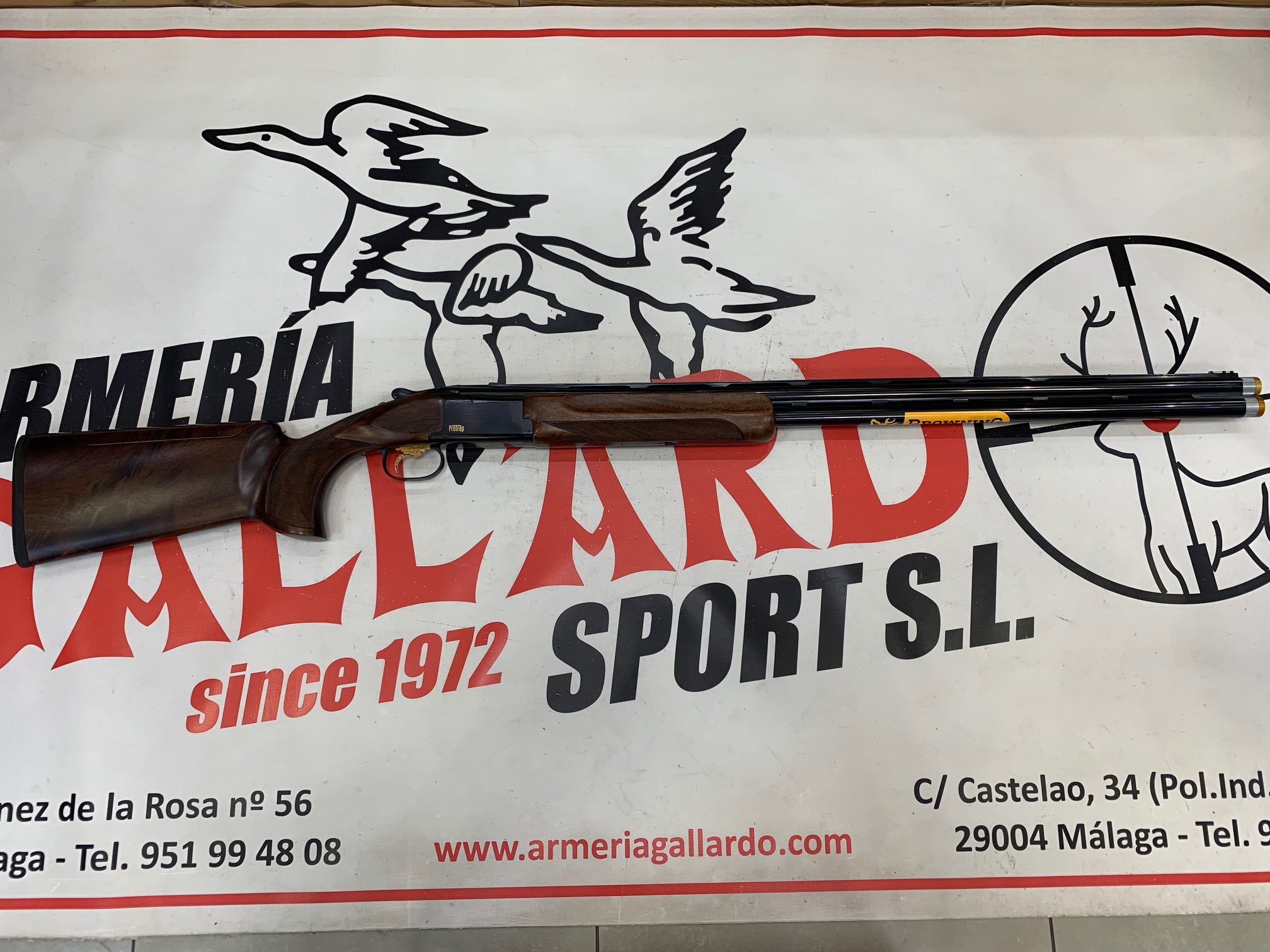 ESCOPETA BROWNING B725 PROTRAP 81 CM ESTRENO LIQUIDACION