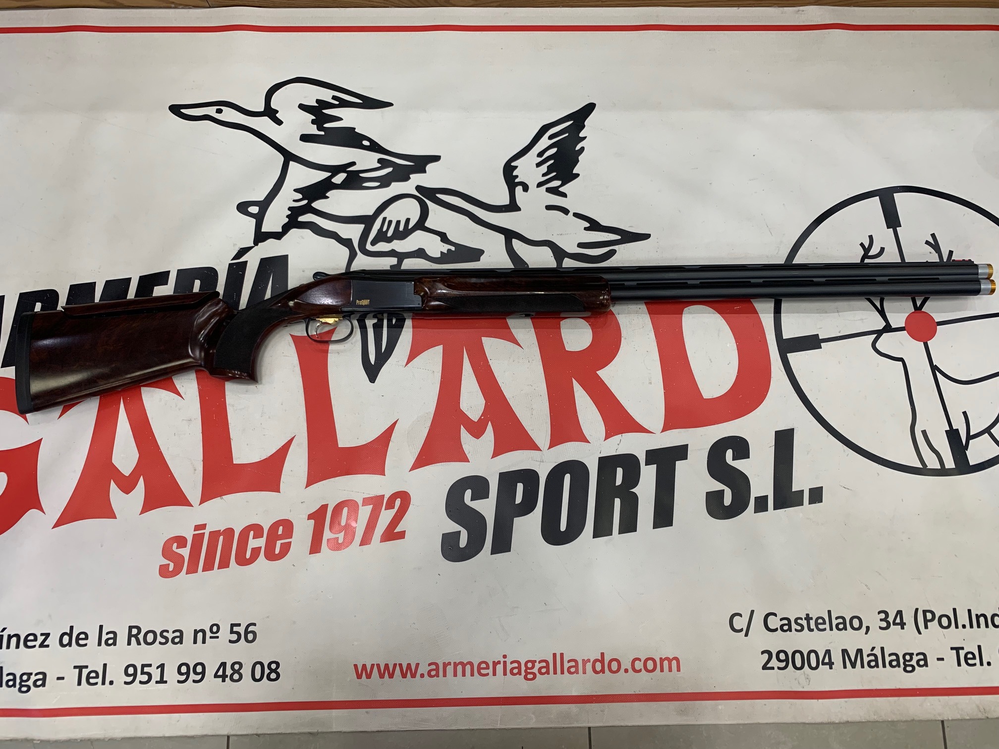 ESCOPETA BROWNING B725 PROSPORT 81 CMS IMPECABLE
