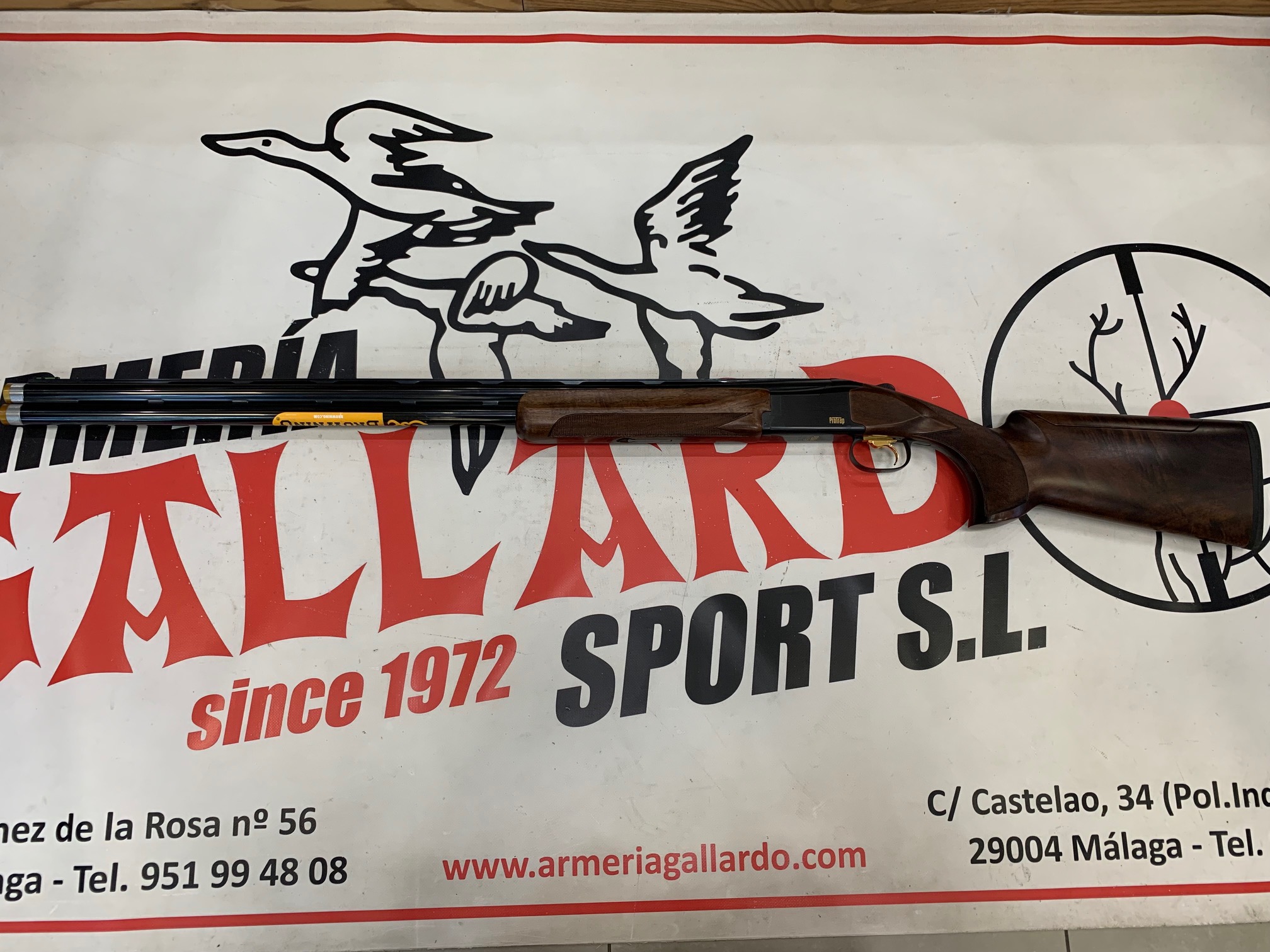 ESCOPETA BROWNING B725 PROTRAP 81 CM ESTRENO LIQUIDACION