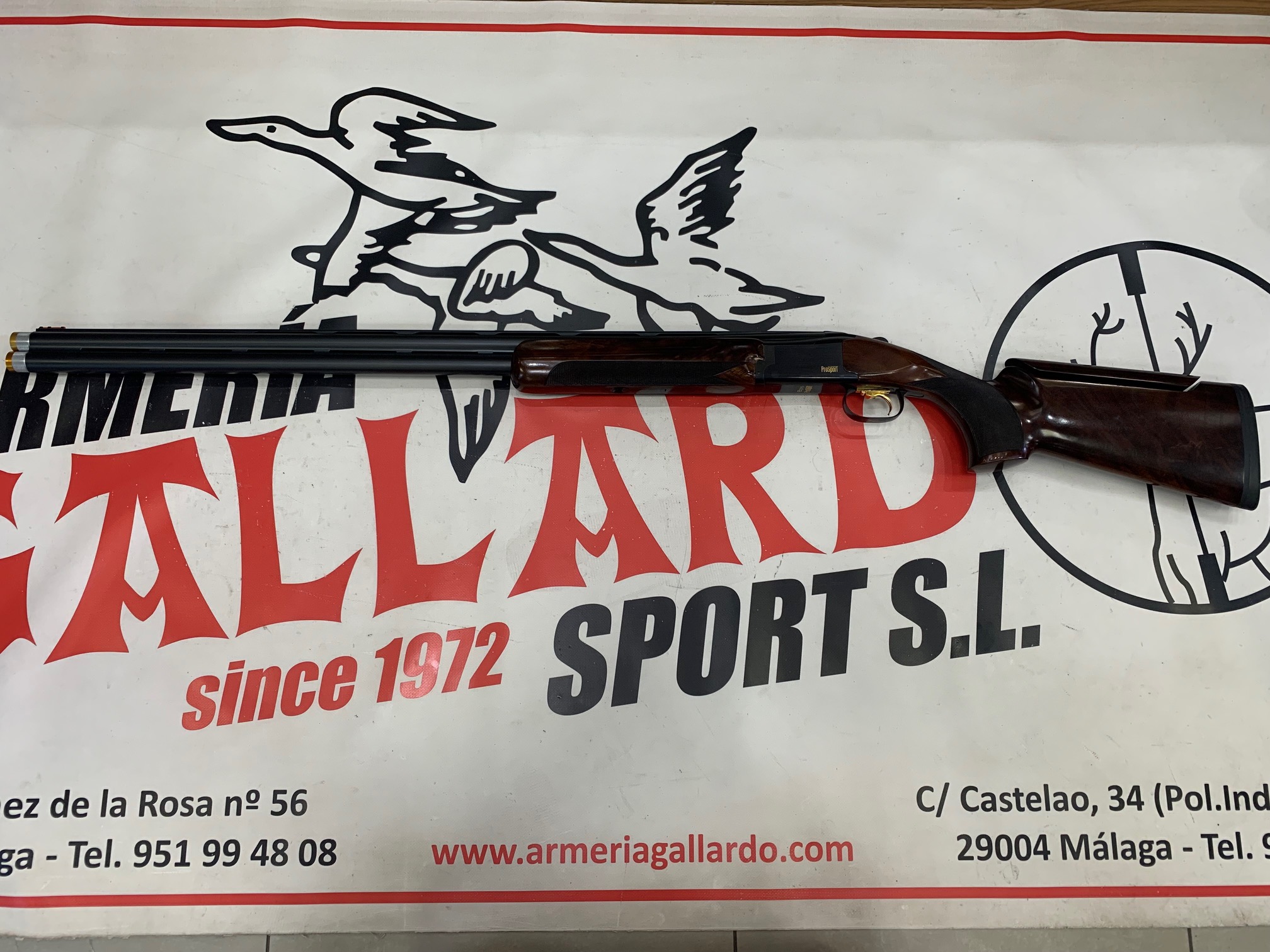 ESCOPETA BROWNING B725 PROSPORT 81 CMS IMPECABLE