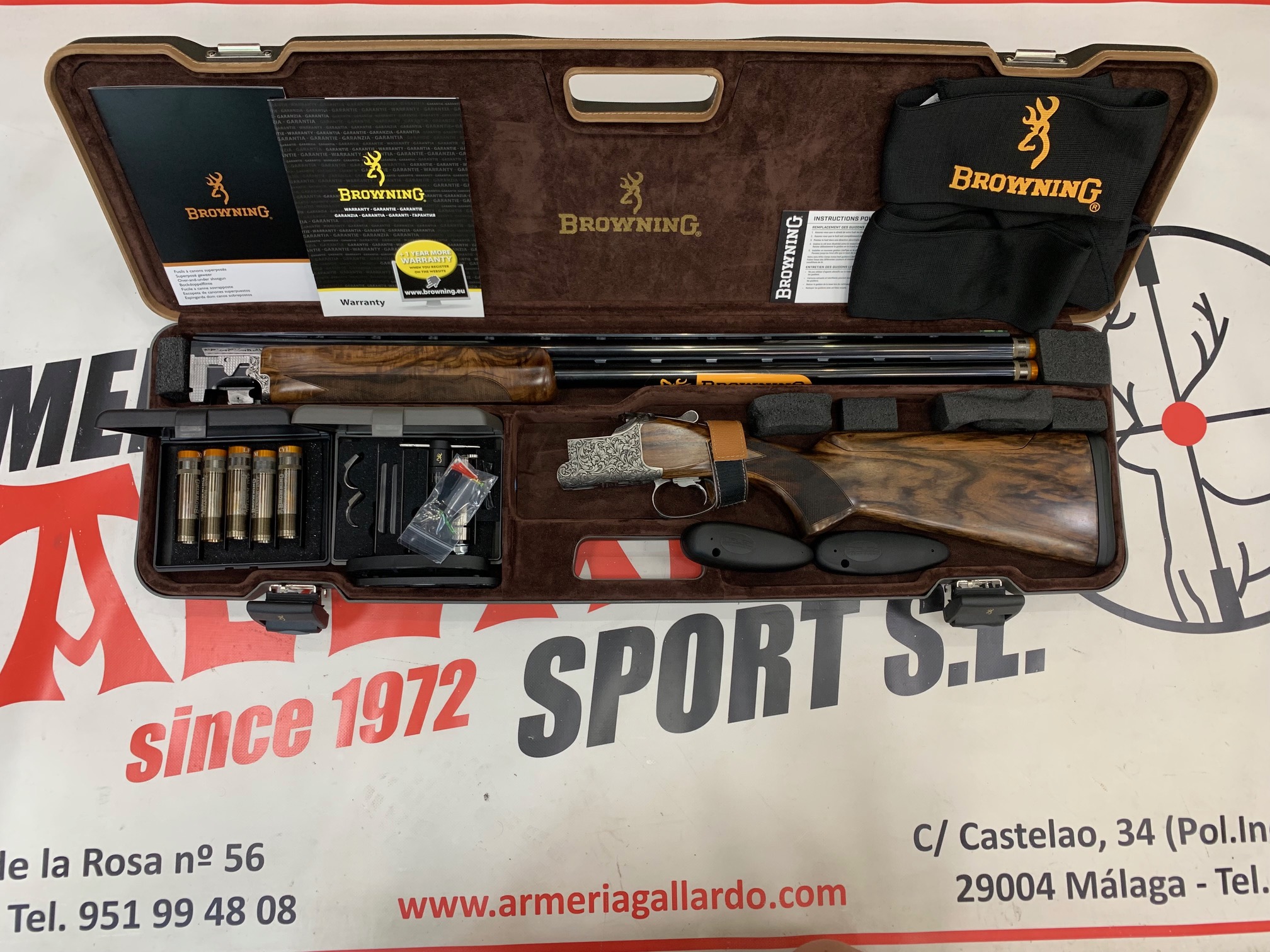 ESCOPETA BROWNING ULTRA XS 100 ANIVERSARIO SERIE LIMITADA
