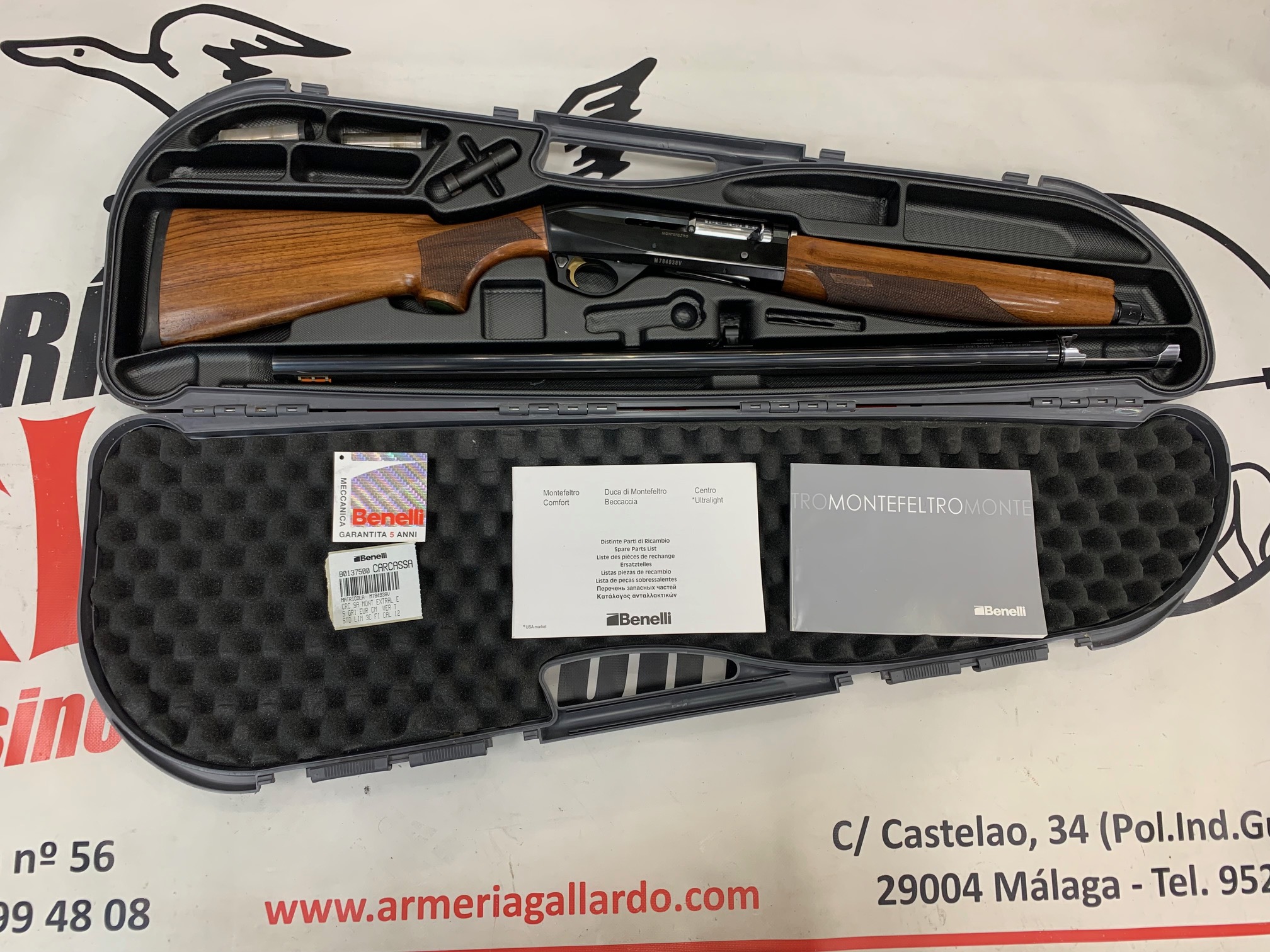 ESCOPETA BENELLI MONTEFELTRO EXTRALIGHT