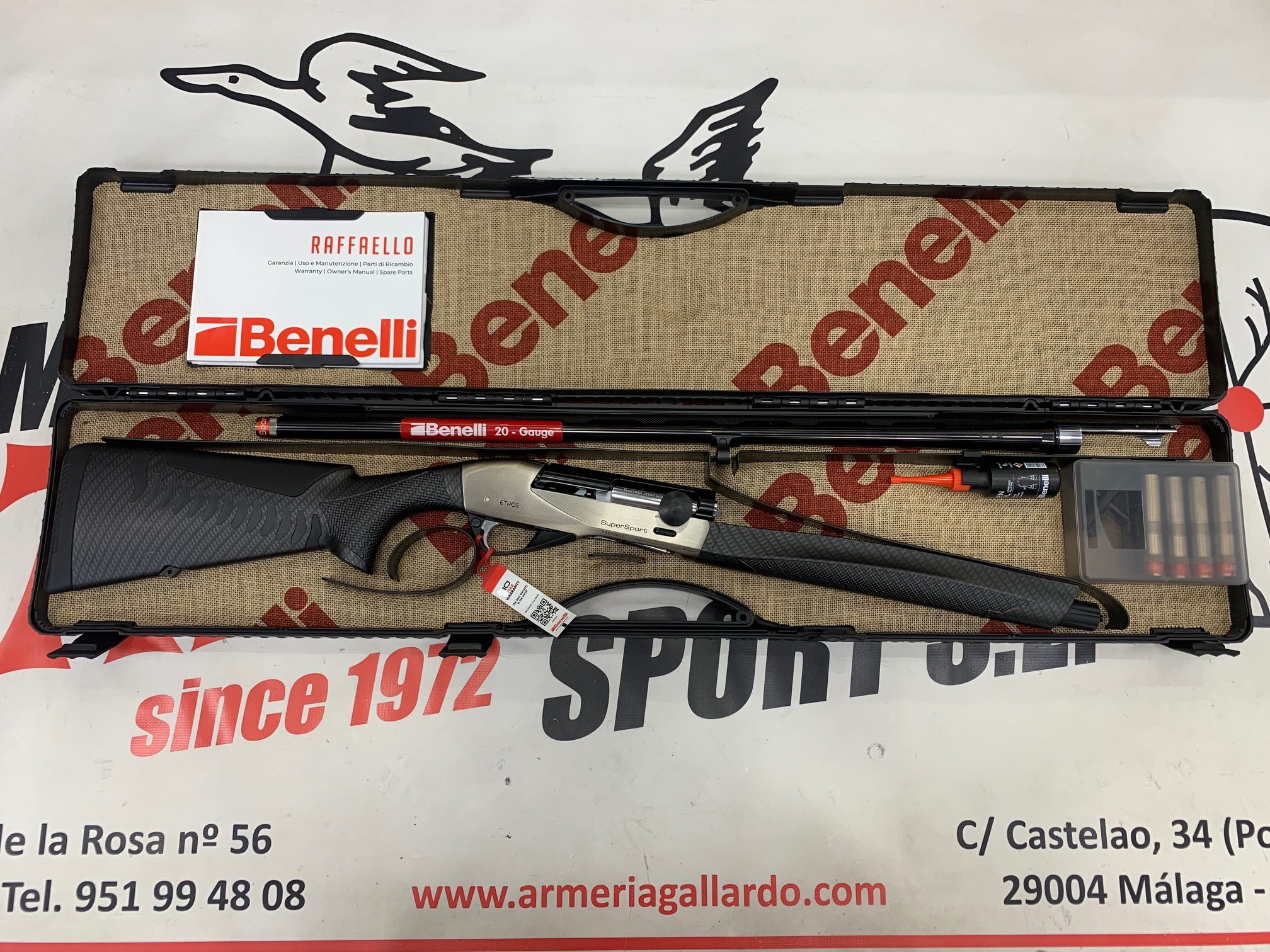 ESCOPETA BENELLI ETHOS SUPERSPORT CAL 20 REESTRENO