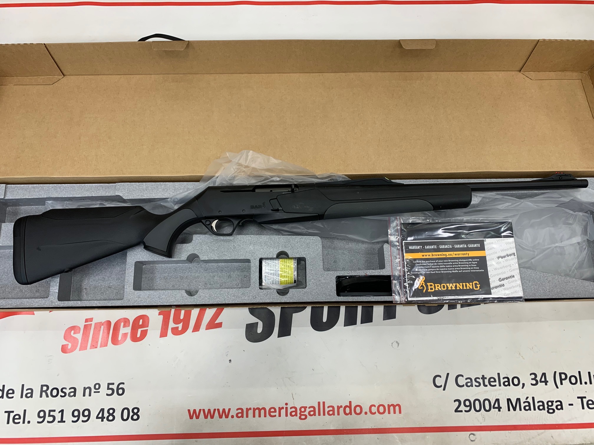 RIFLE BROWNING BAR MK4 COMPOSITE ONE NOVEDAD