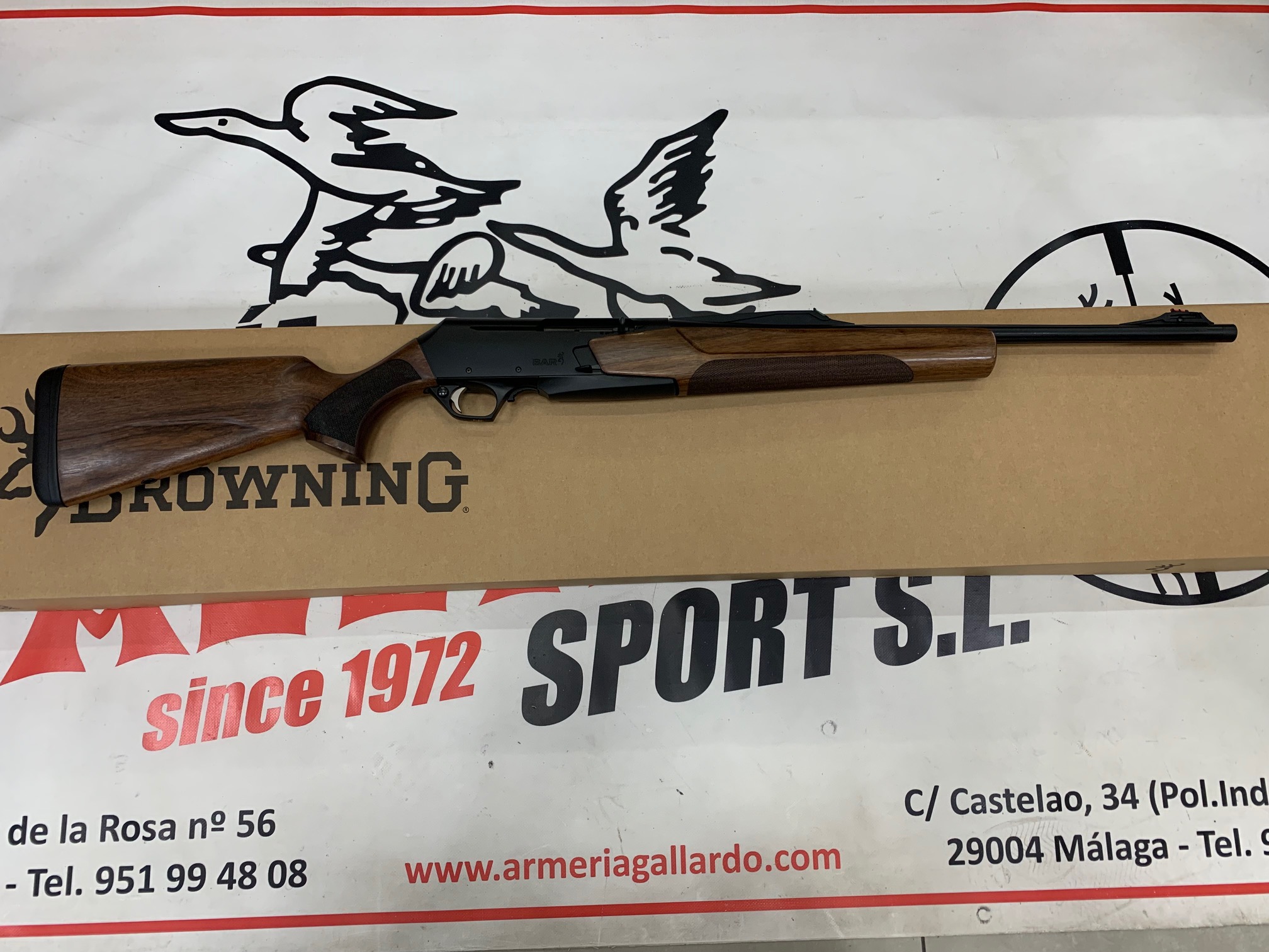 RIFLE BROWNING BAR MK4 WOOD ONE NOVEDAD