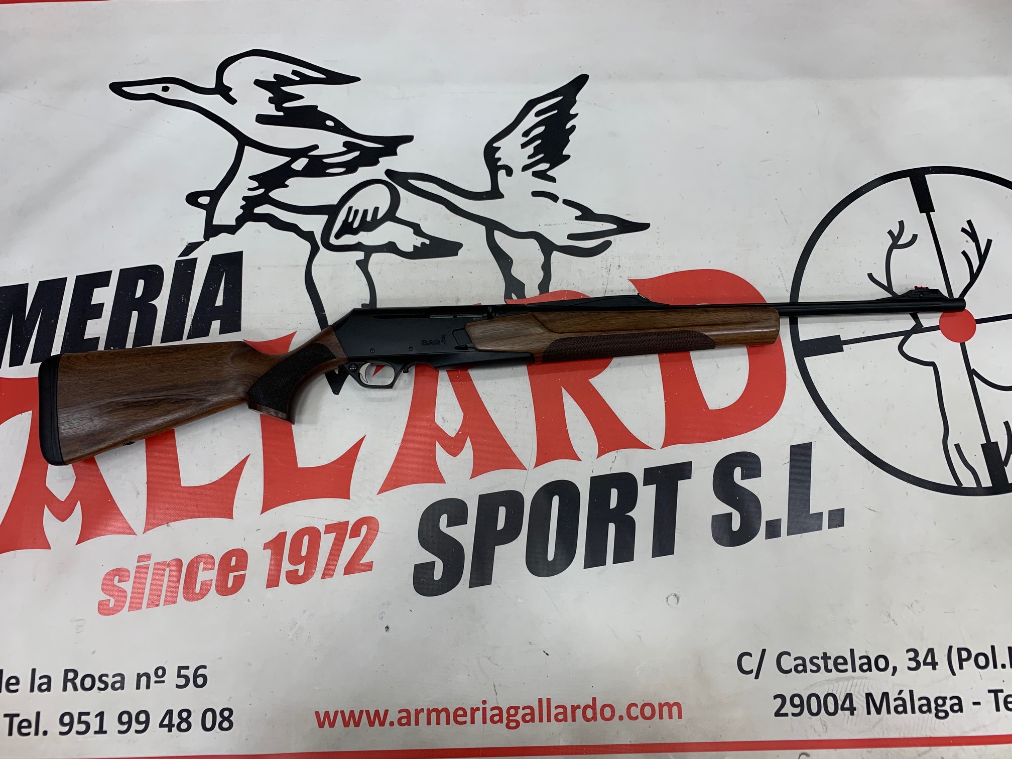 RIFLE BROWNING BAR MK4 WOOD ONE NOVEDAD