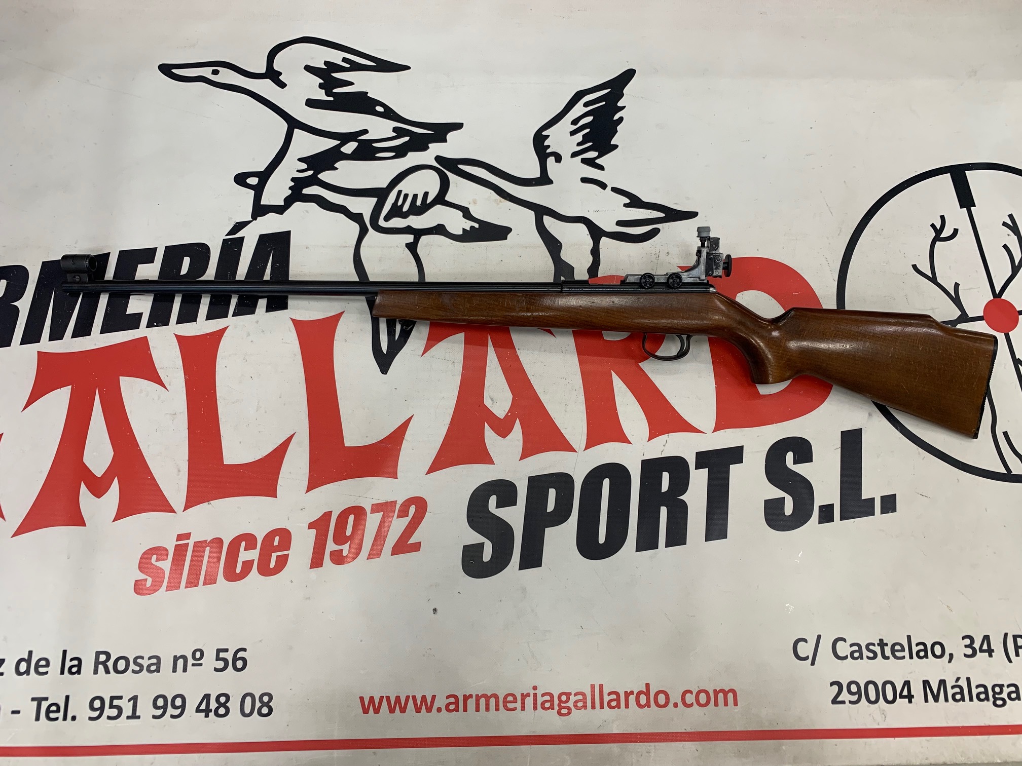CARABINA ANSCHUTZ 1402A PRECISION DIOPTER CAL 22LR