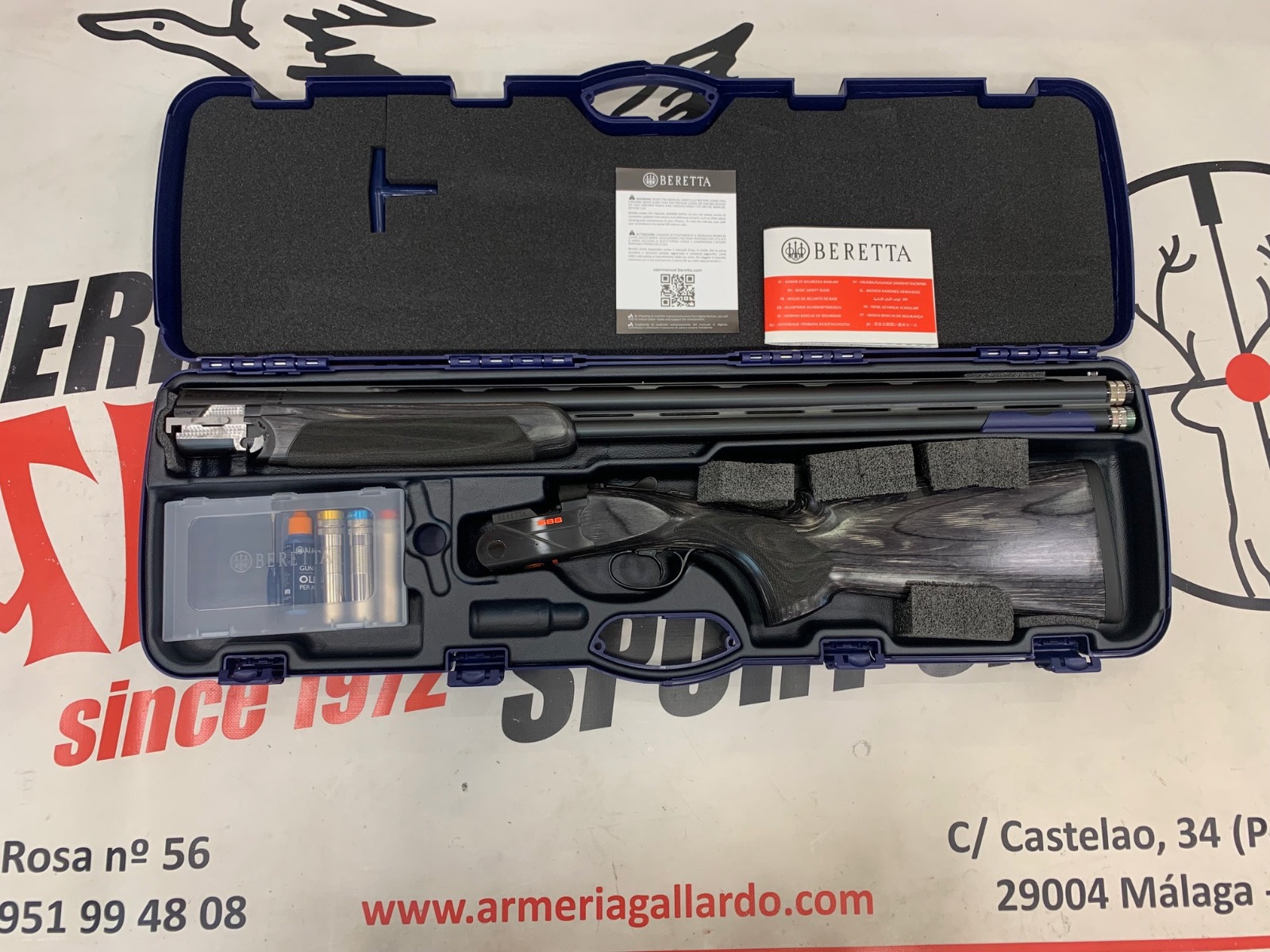 ESCOPETA BERETTA 688 BLACK SPORTING ESTRENO