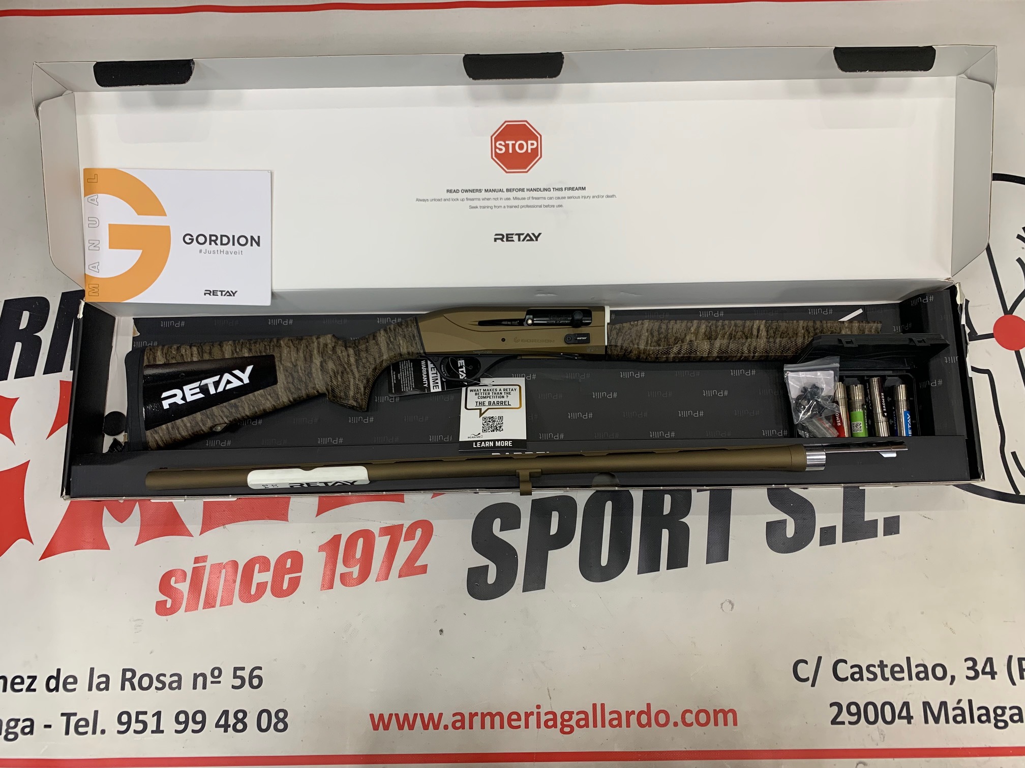 ESCOPETA RETAY GORDION EX MOSSY OAK CAL 20