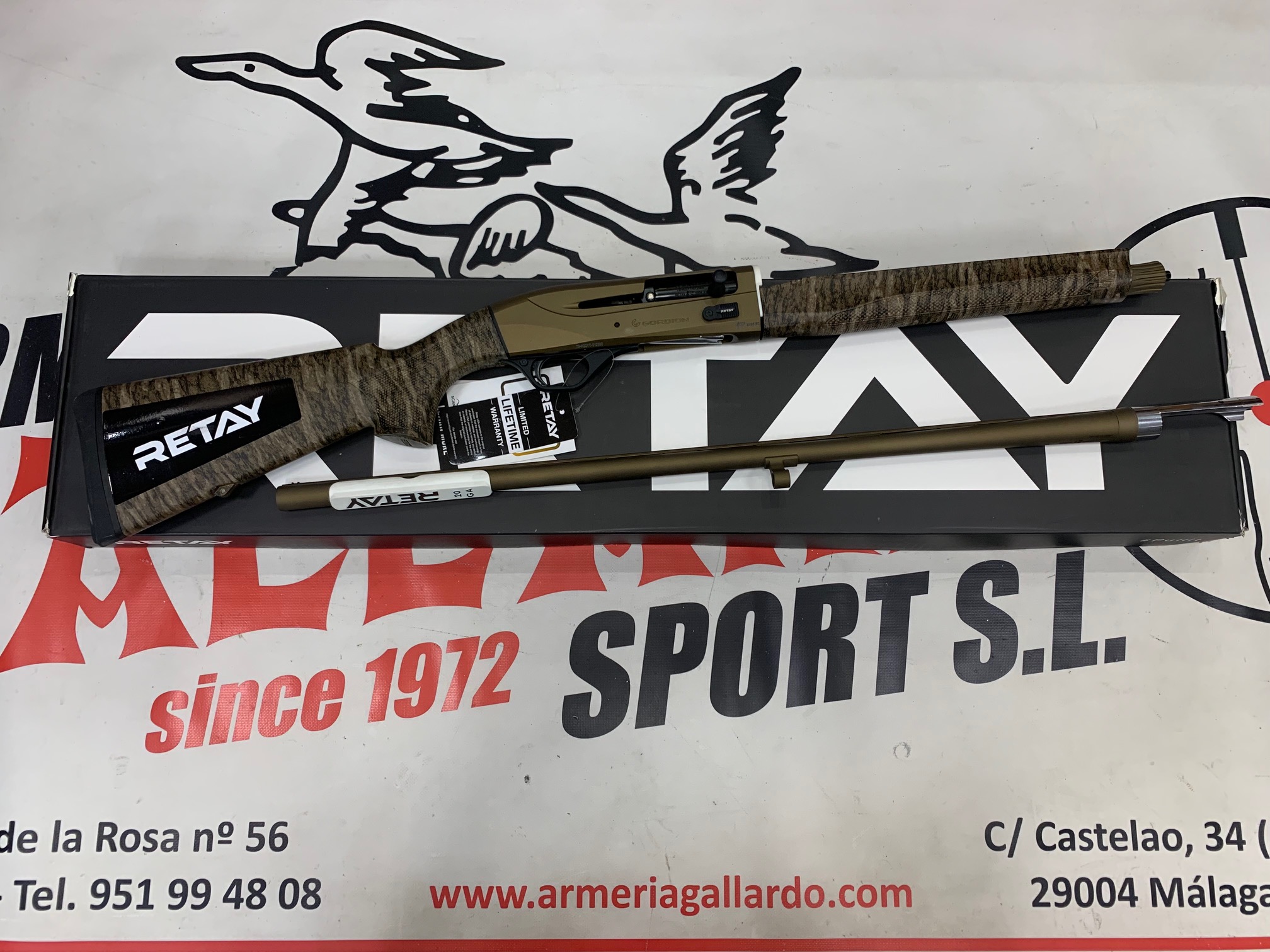 ESCOPETA RETAY GORDION EX MOSSY OAK CAL 20