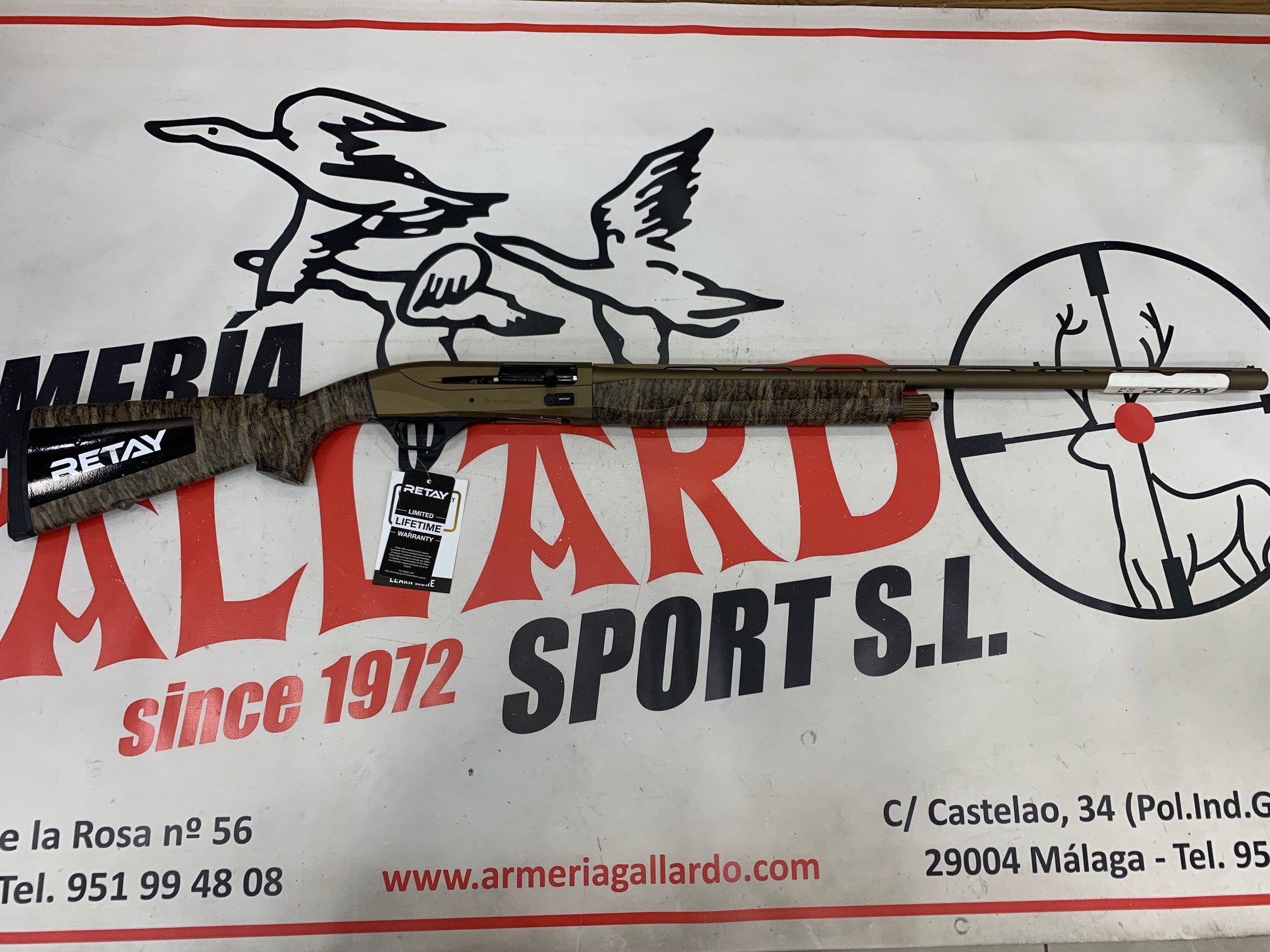 ESCOPETA RETAY GORDION EX MOSSY OAK CAL 20