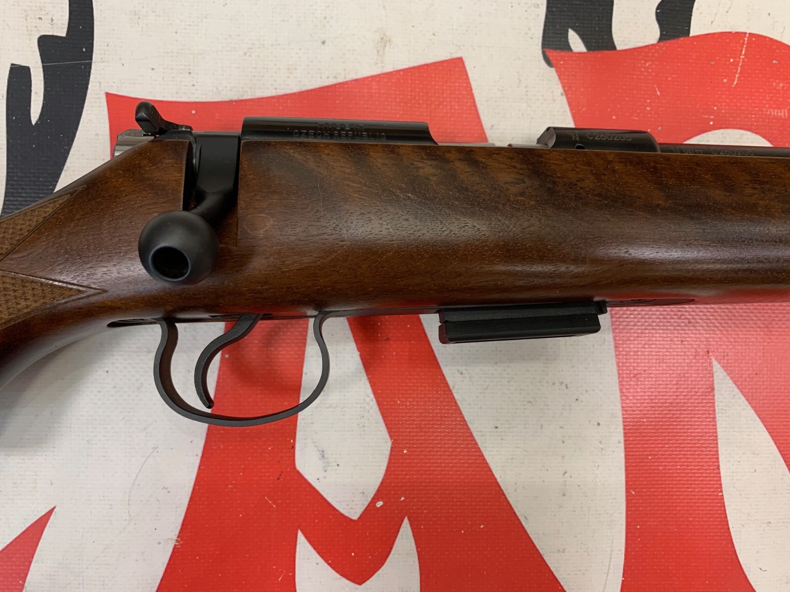 CARABINA CZ 457 VARMINT 17 HMR IMPECABLE