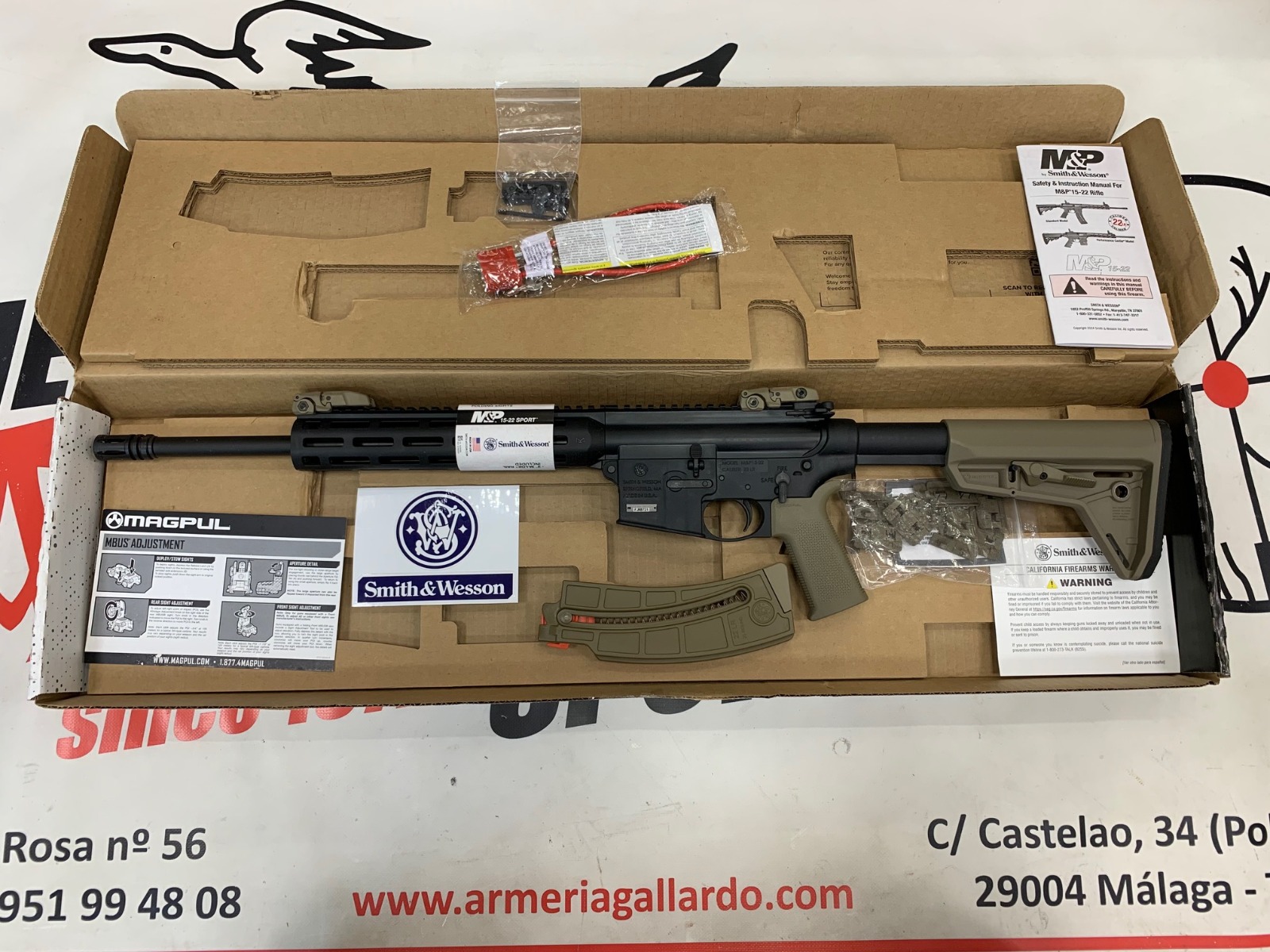 CARABINA SMITH&WESSON MP15 SPORT MOE ARENA