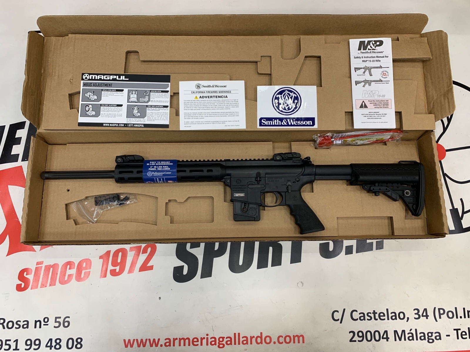 CARABINA SMITH&WESSON MP15 PERFORMANCE CENTER