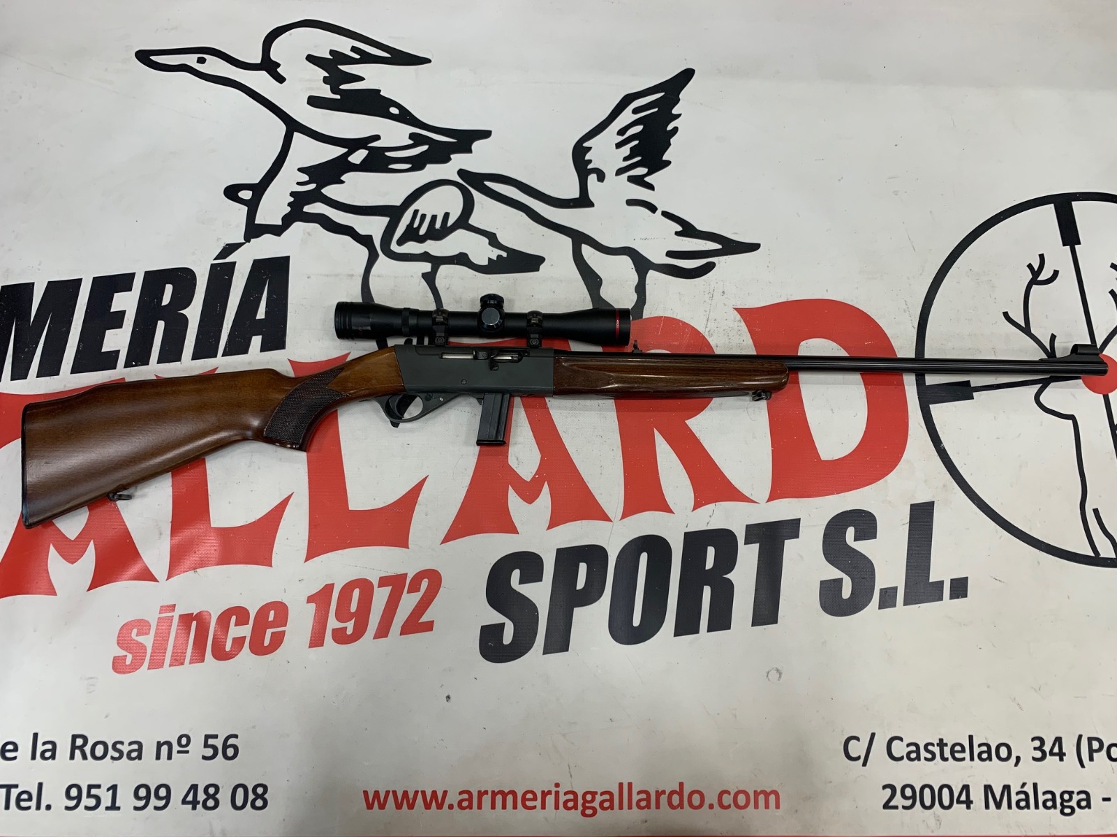 CARABINA ANSCHUTZ 520/61 CAL 22LR