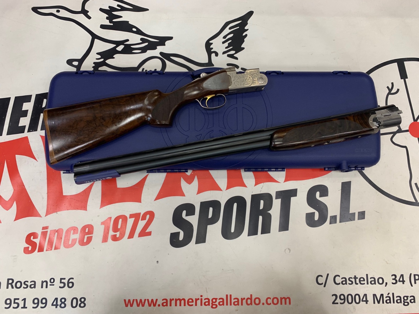 ESCOPETA BERETTA 687 SILVER PIGEON 5 CAZA 76 CM IMPECABLE