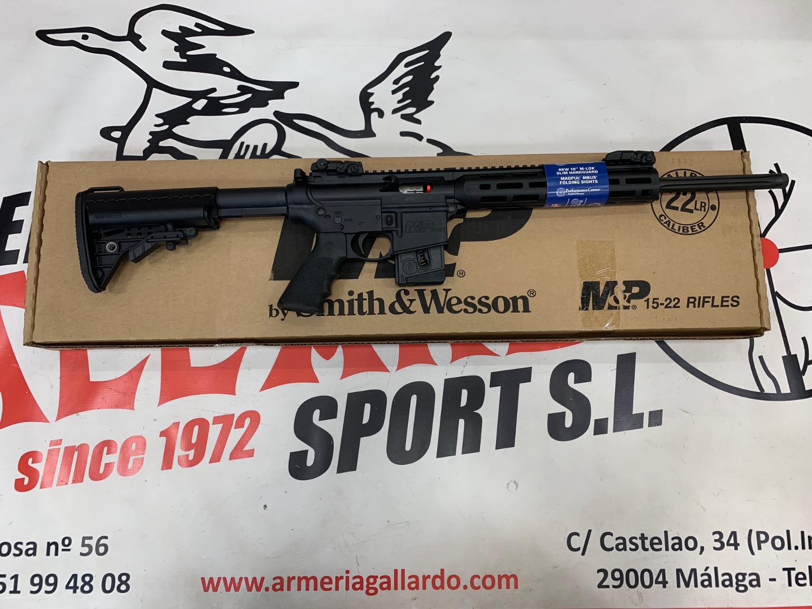 CARABINA SMITH&WESSON MP15 PERFORMANCE CENTER