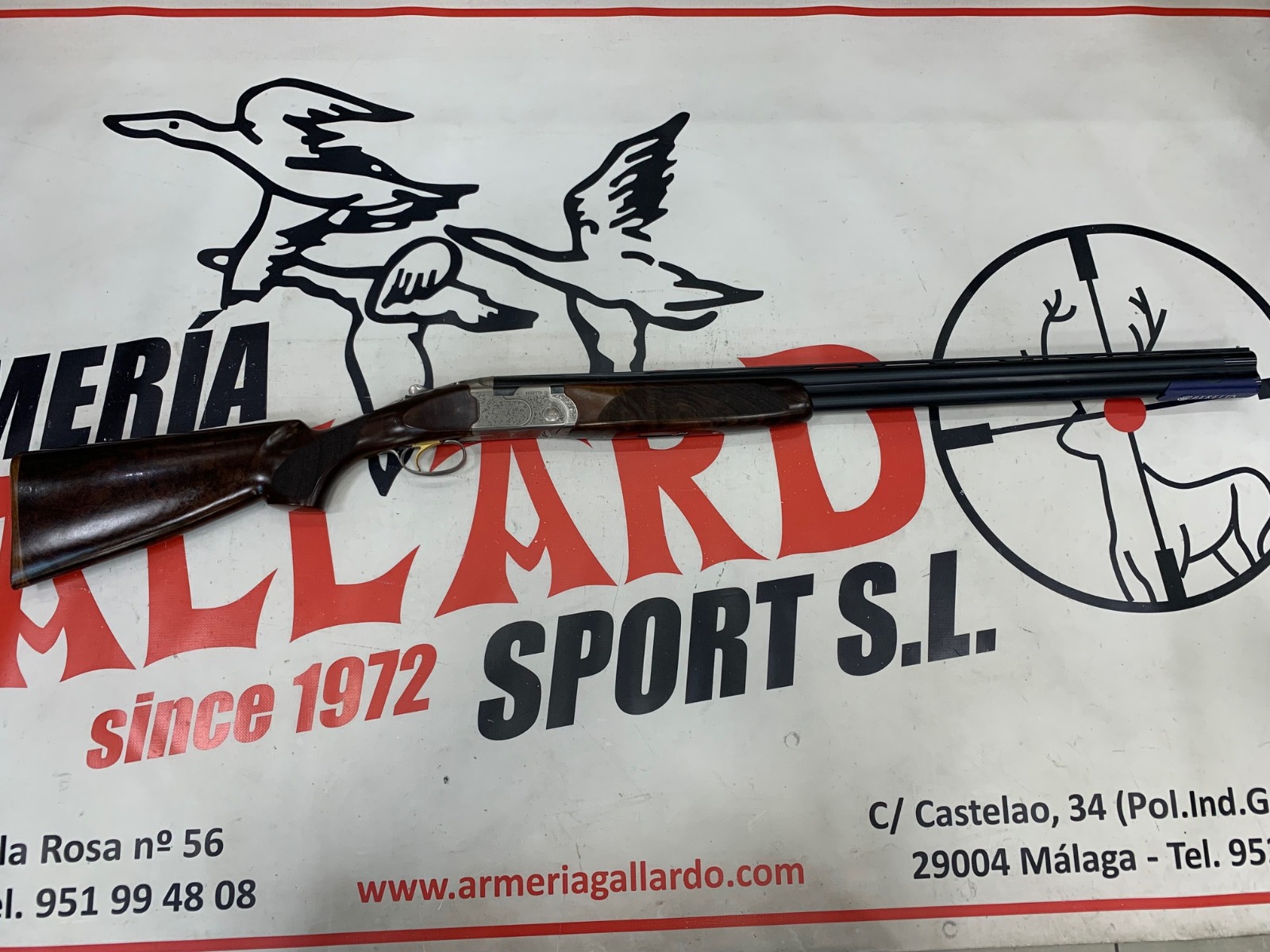 ESCOPETA BERETTA 687 SILVER PIGEON 5 CAZA 76 CM IMPECABLE