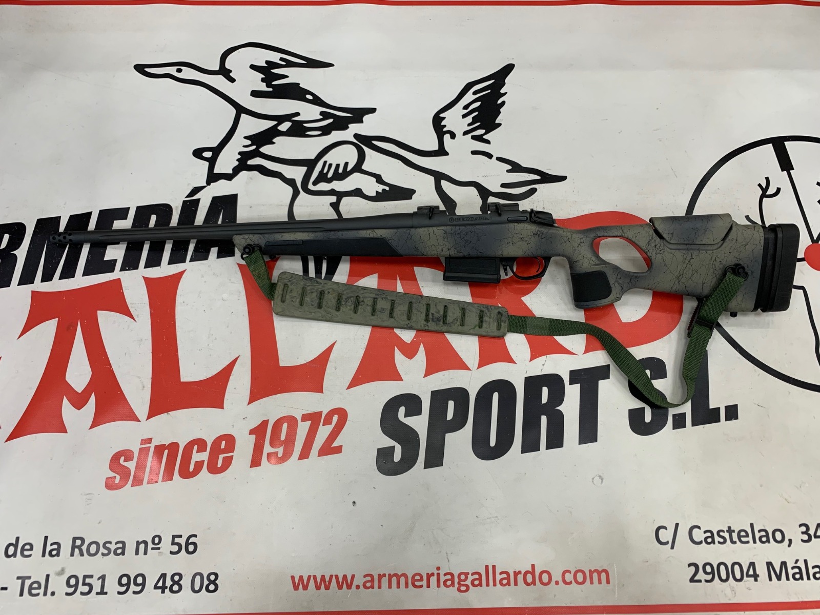 RIFLE BERGARA B14 WILDERNESS THUMBHOLE CAL 308 WIN REESTRENO