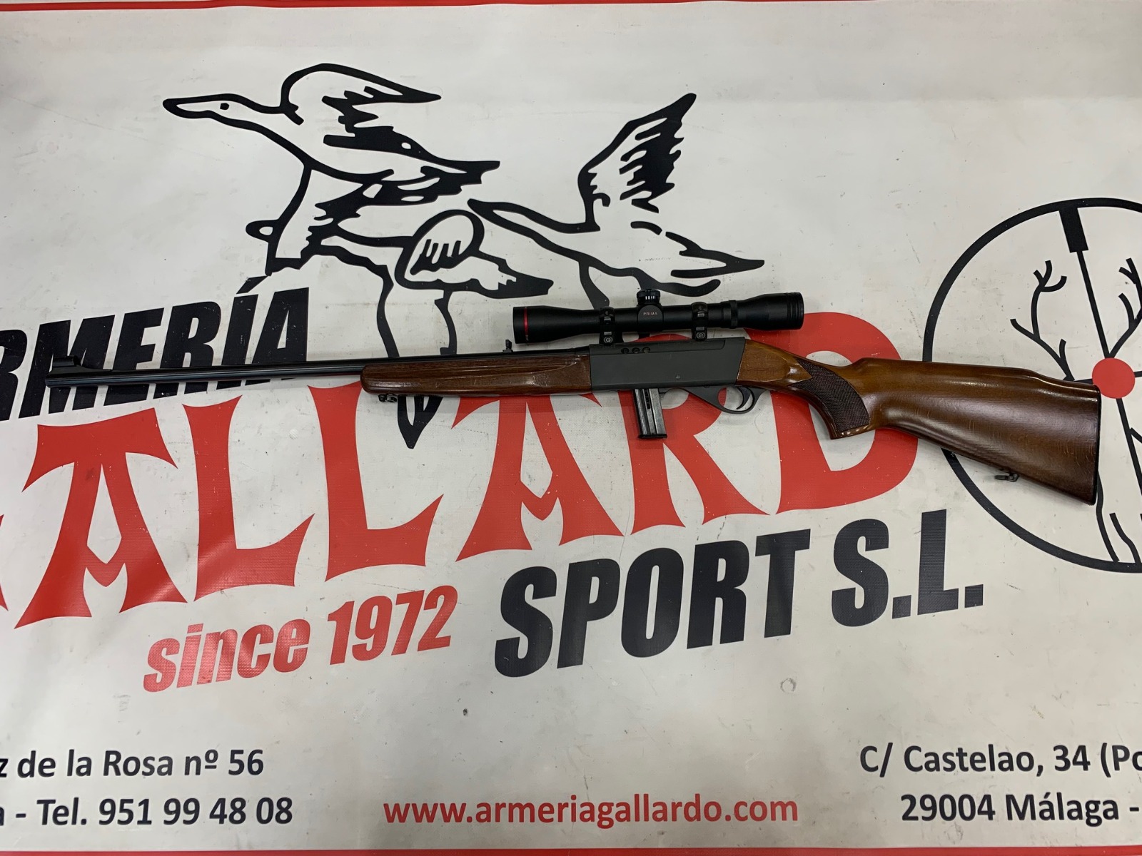 CARABINA ANSCHUTZ 520/61 CAL 22LR