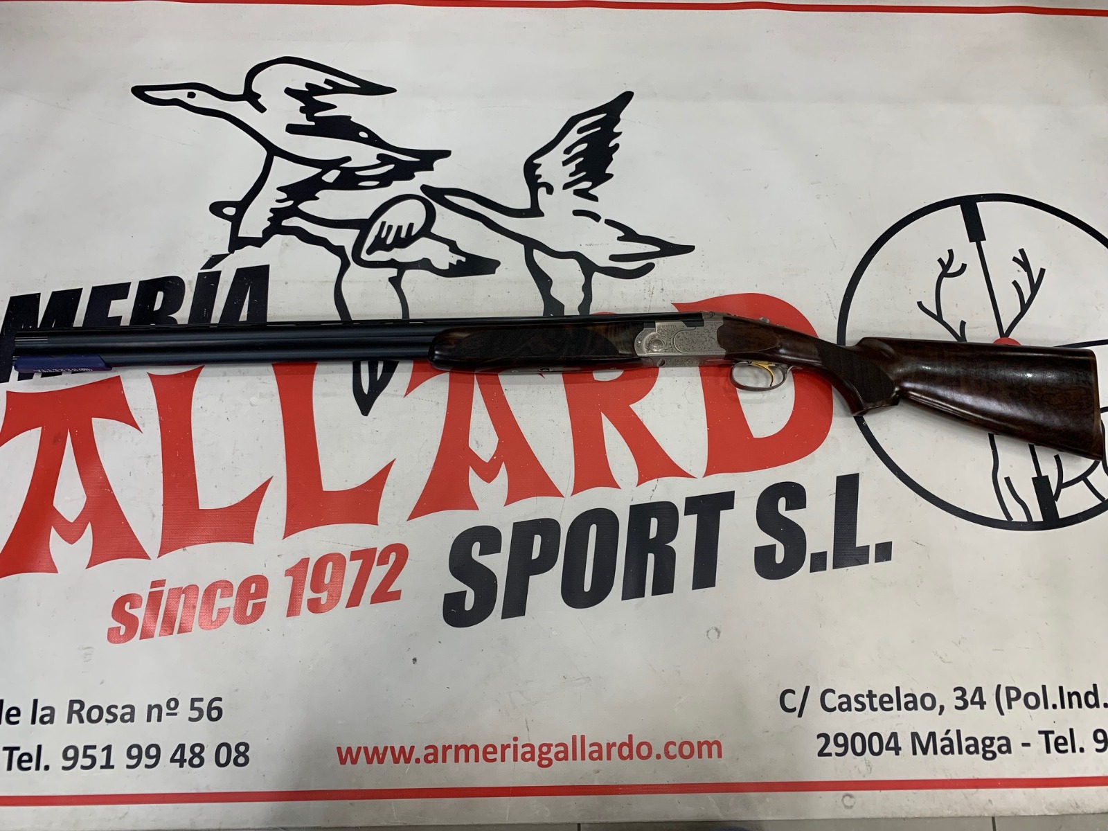 ESCOPETA BERETTA 687 SILVER PIGEON 5 CAZA 76 CM IMPECABLE