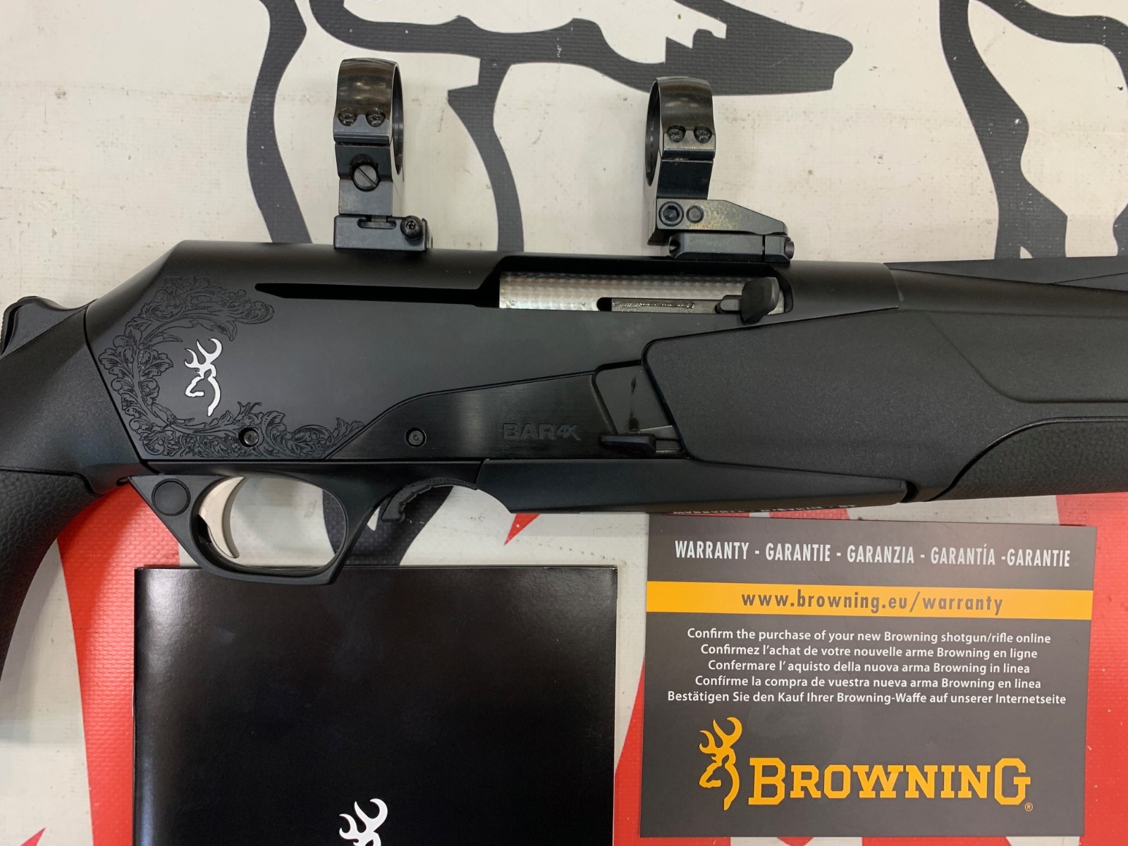 RIFLE BROWNING BAR 4X ELITE CAL 300 WM REESTRENO
