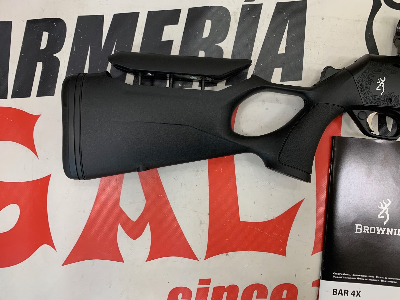 RIFLE BROWNING BAR 4X ELITE CAL 300 WM REESTRENO