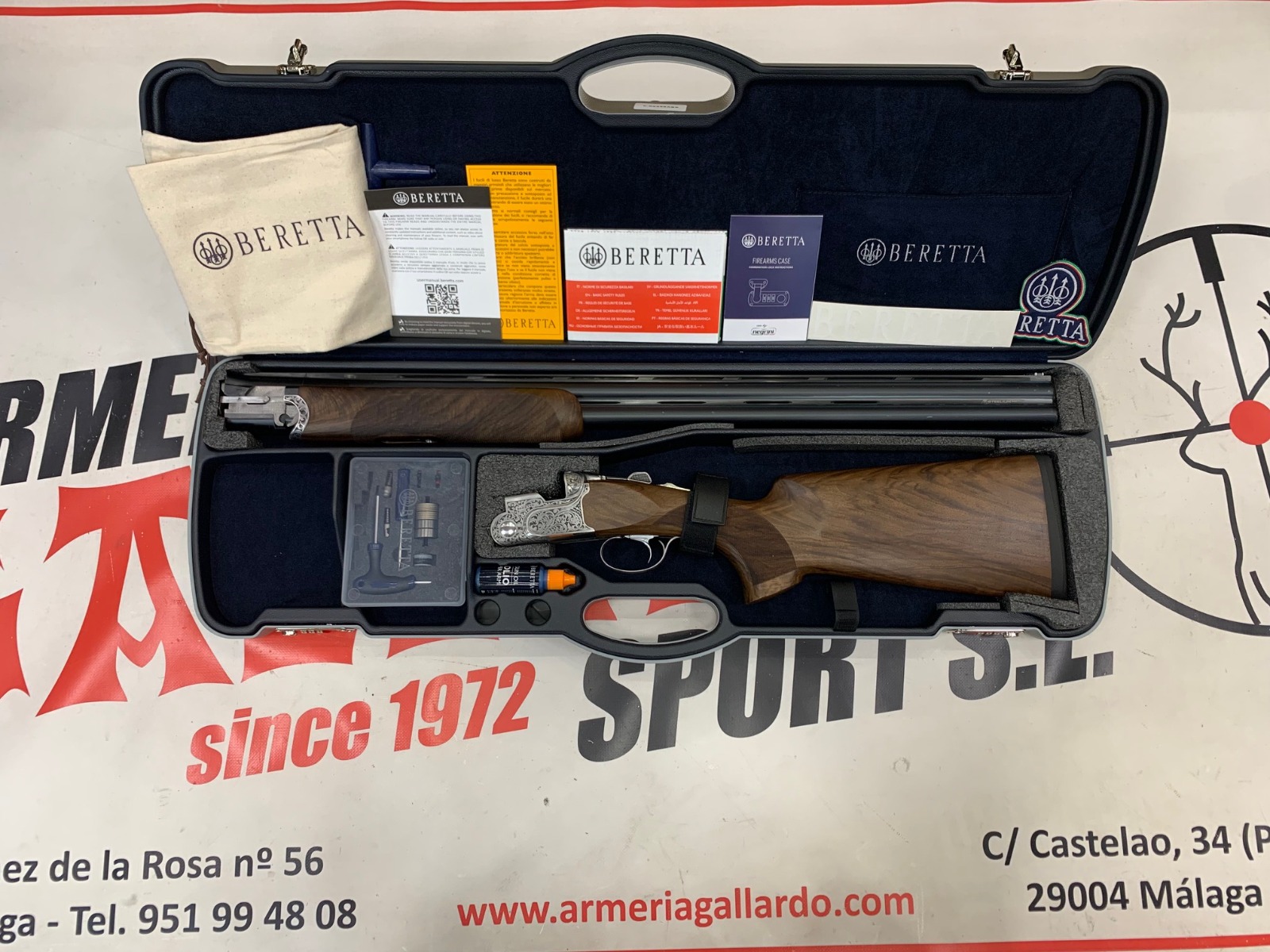 ESCOPETA BERETTA DT11 TRAP L FLOREAL ESTRENO