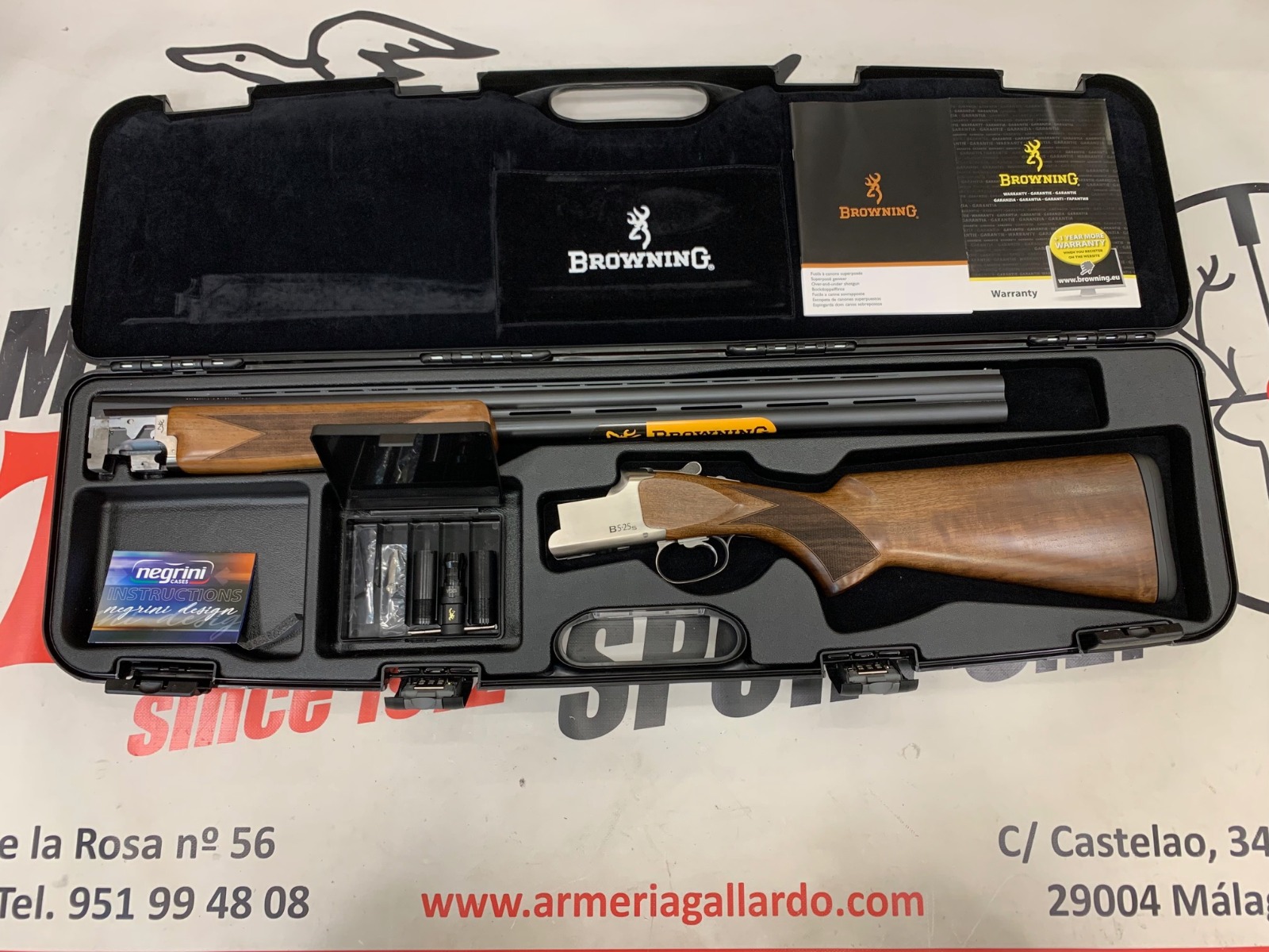 ESCOPETA BROWNING B525 NEW SPORTER REESTRENO