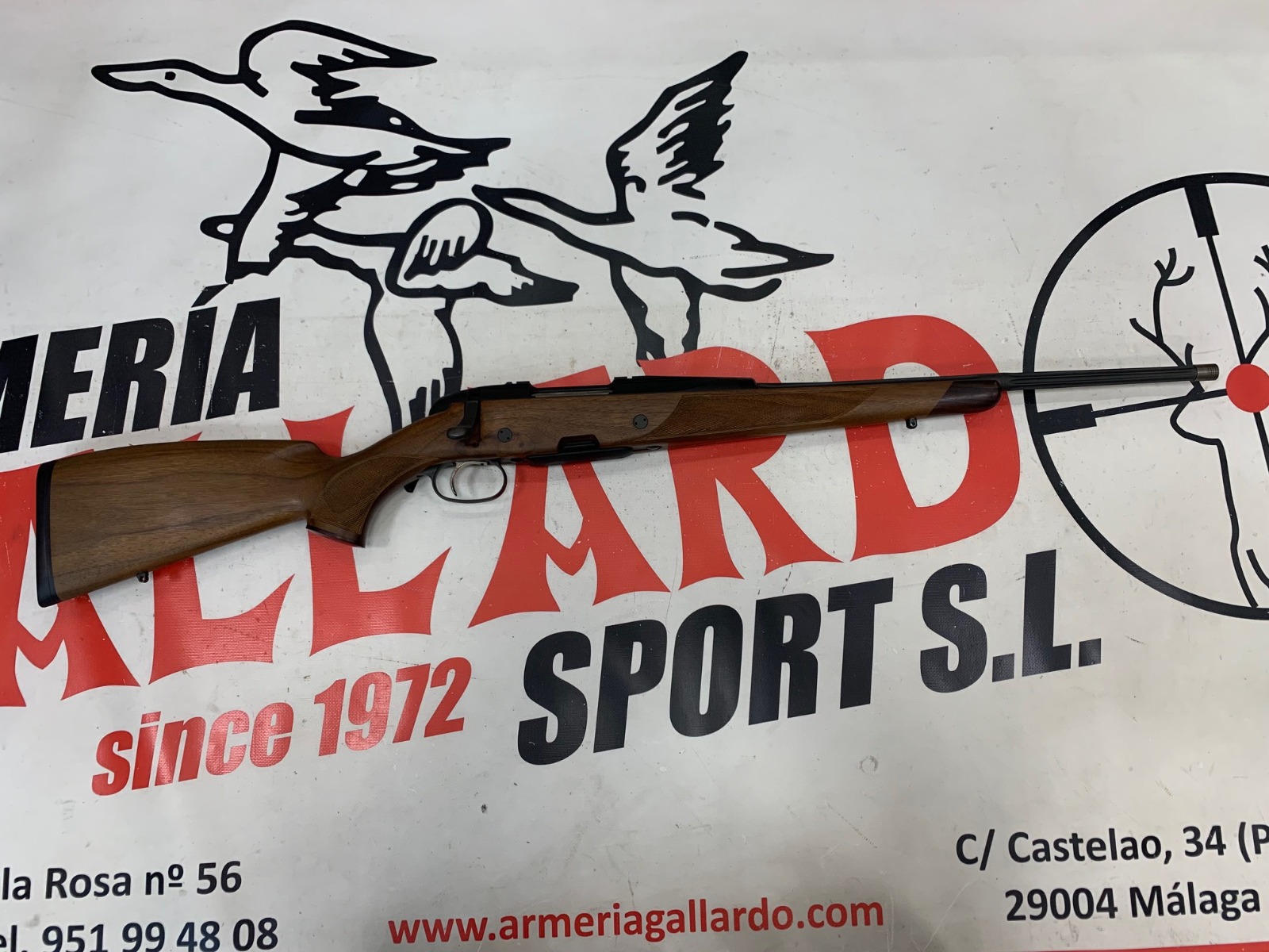 RIFLE MANNLICHER ULTRA LIGHT CAL 243 IMPECABLE