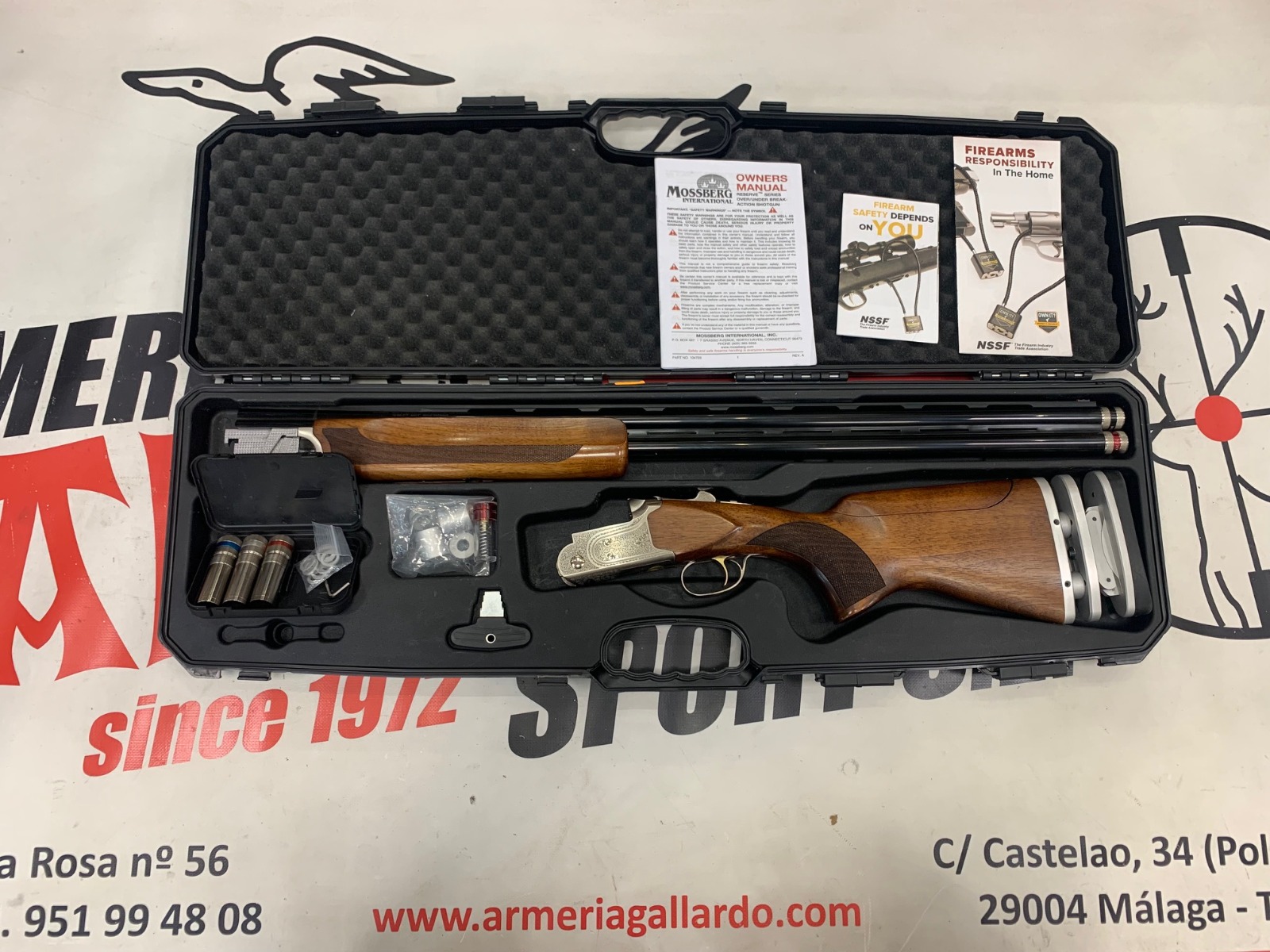 ESCOPETA MOSSBERG GOLD RESERVE SUPER SPORT REESTRENO