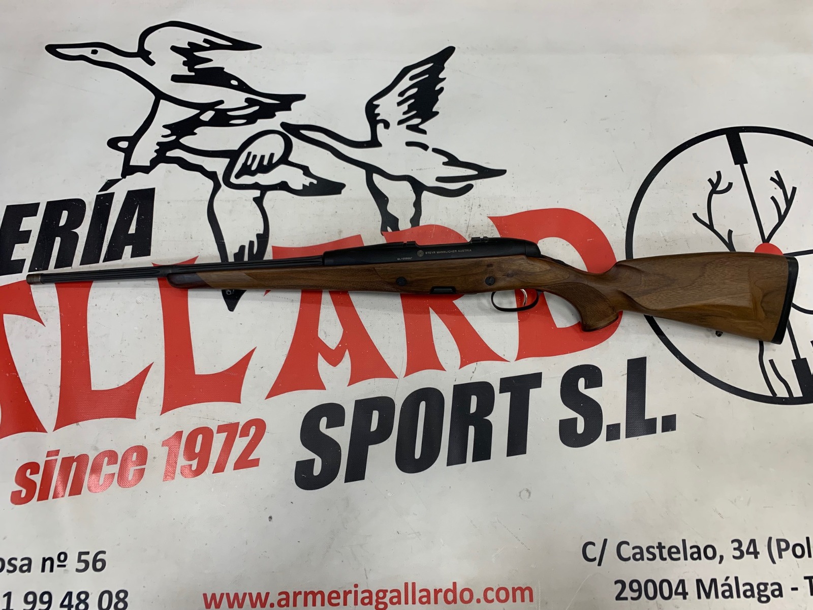 RIFLE MANNLICHER ULTRA LIGHT CAL 243 IMPECABLE