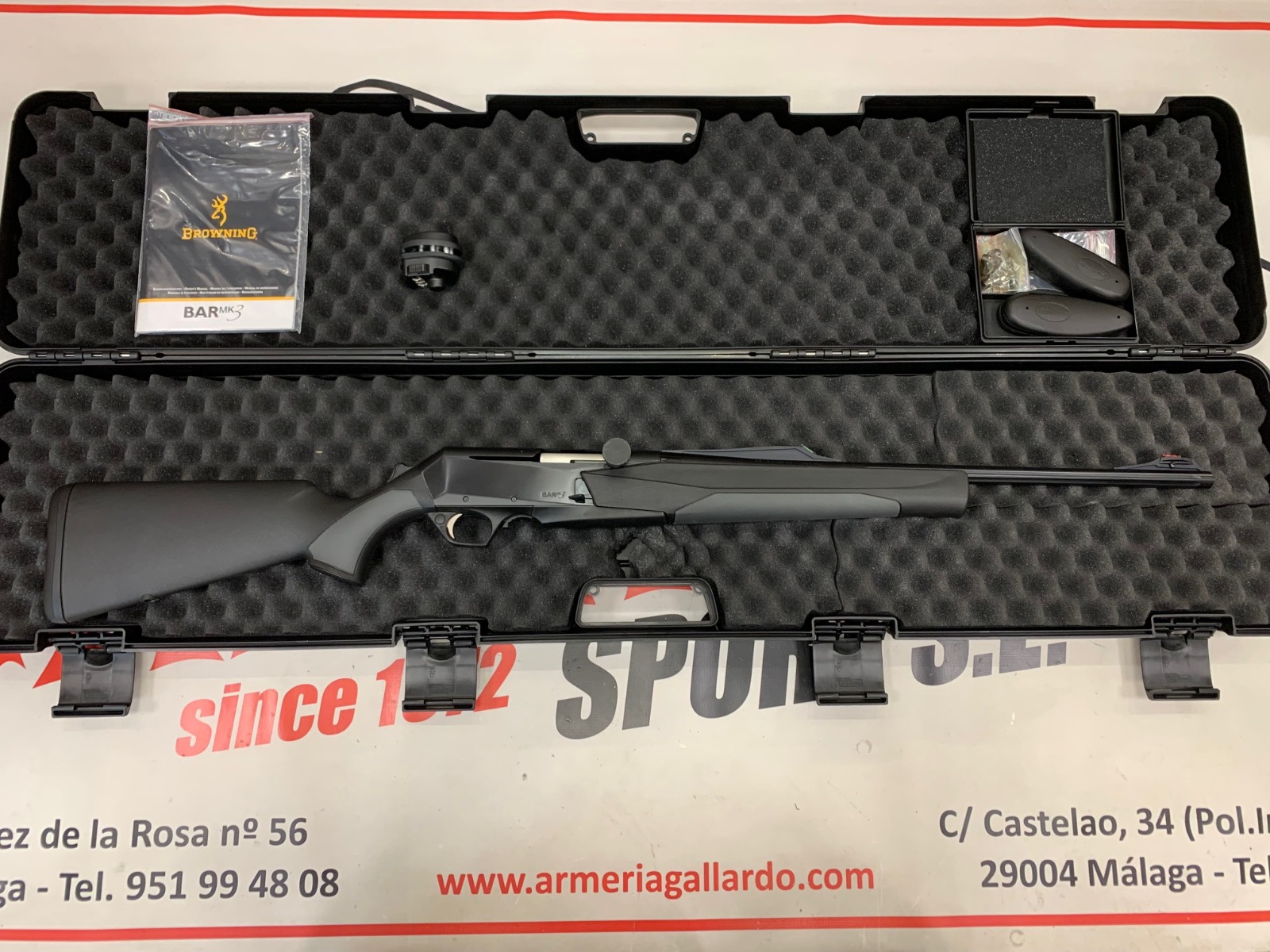 RIFLE BROWNING MK3 COMPOSITE BLACK HC ESTRENO LIQUIDACION