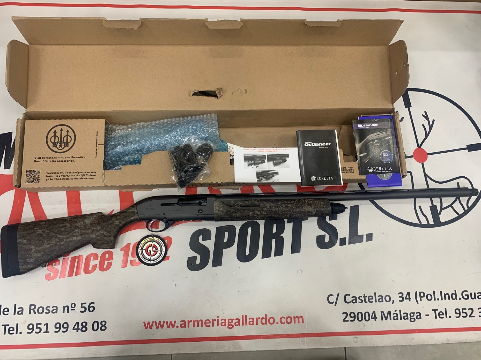 ESCOPETA BERETTA A-300 OUTLANDER MOSSY OAK ESTRENO LIQUIDACION