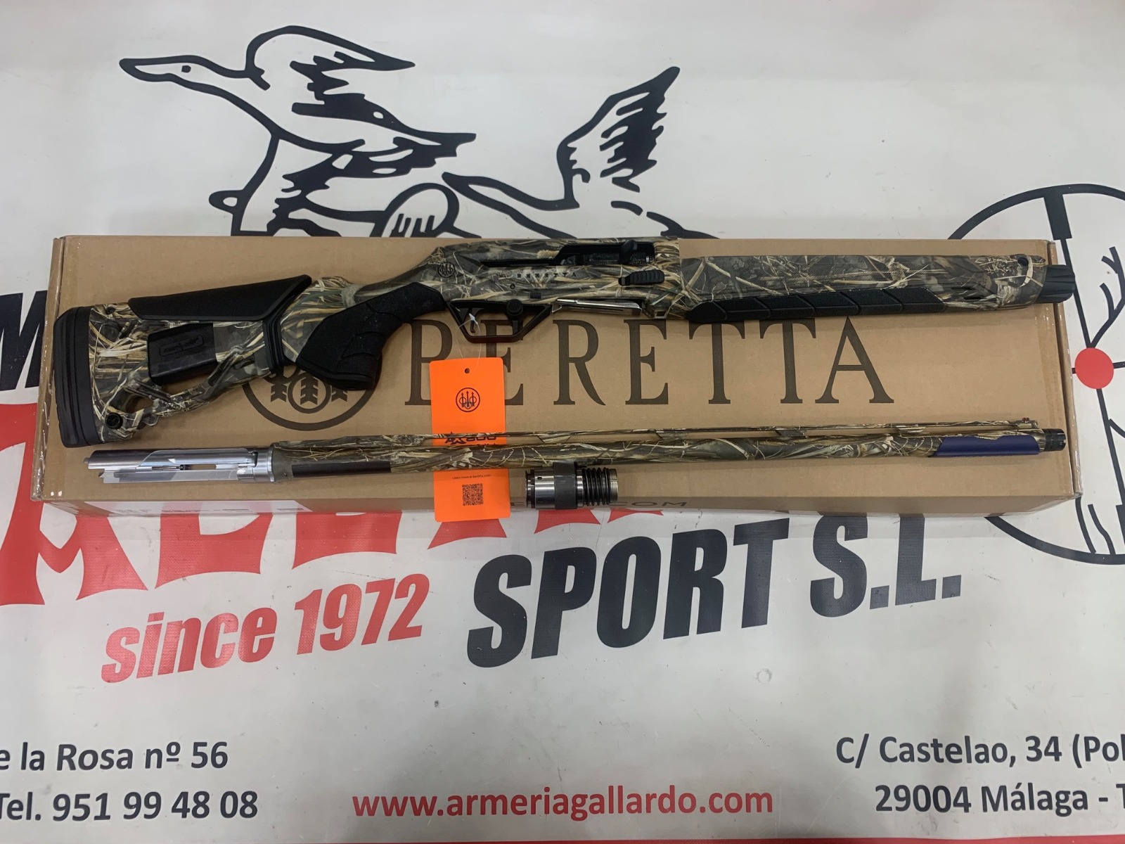 ESCOPETA BERETTA AX800 SUPREMA CAMO MAX7 NOVEDAD