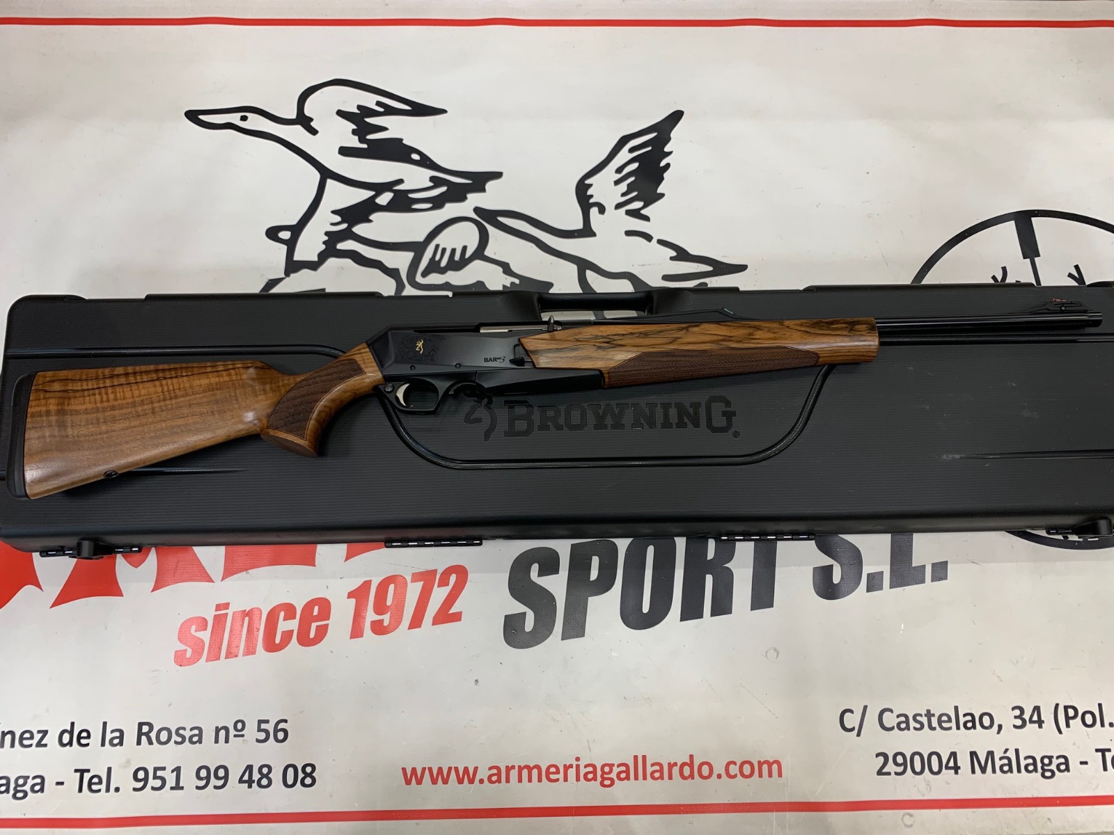 RIFLE BROWNING MKE HUNTER GOLD CAL 30-06 ESTRENO LIQUIDACION