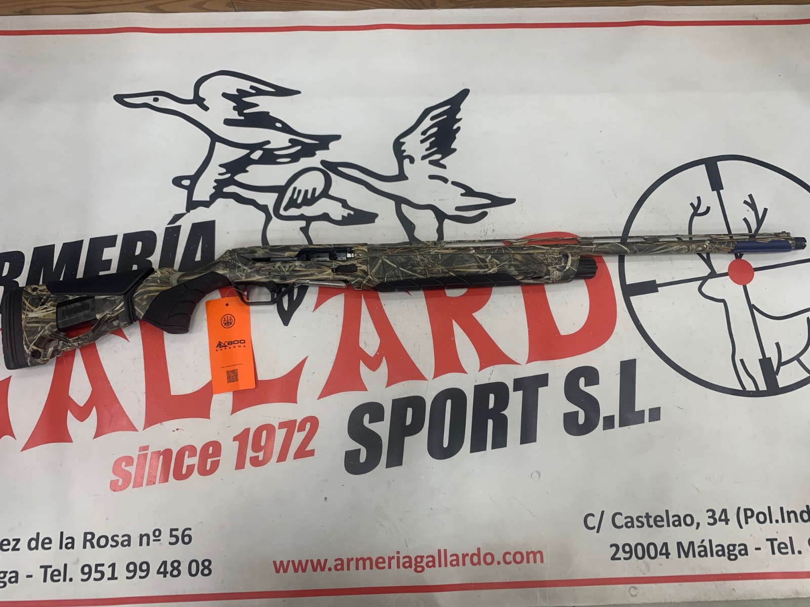 ESCOPETA BERETTA AX800 SUPREMA CAMO MAX7 NOVEDAD