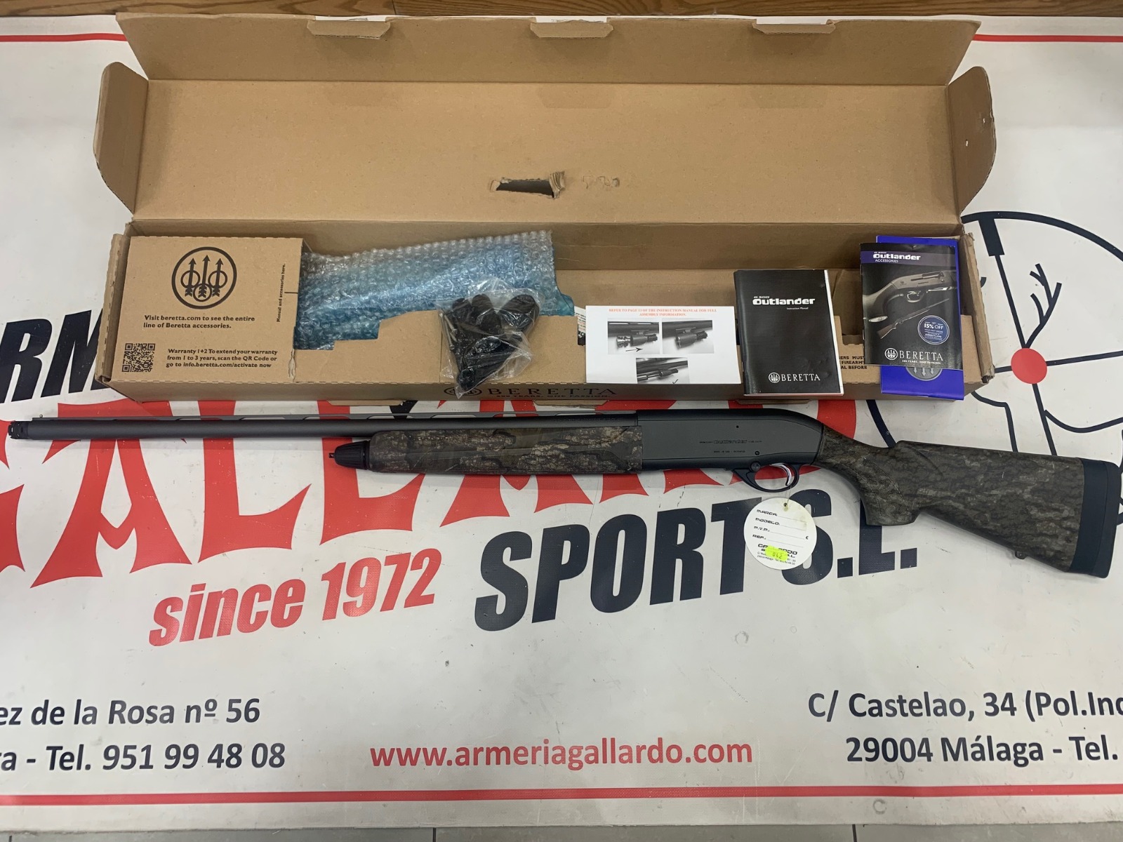 ESCOPETA BERETTA A-300 OUTLANDER MOSSY OAK ESTRENO LIQUIDACION