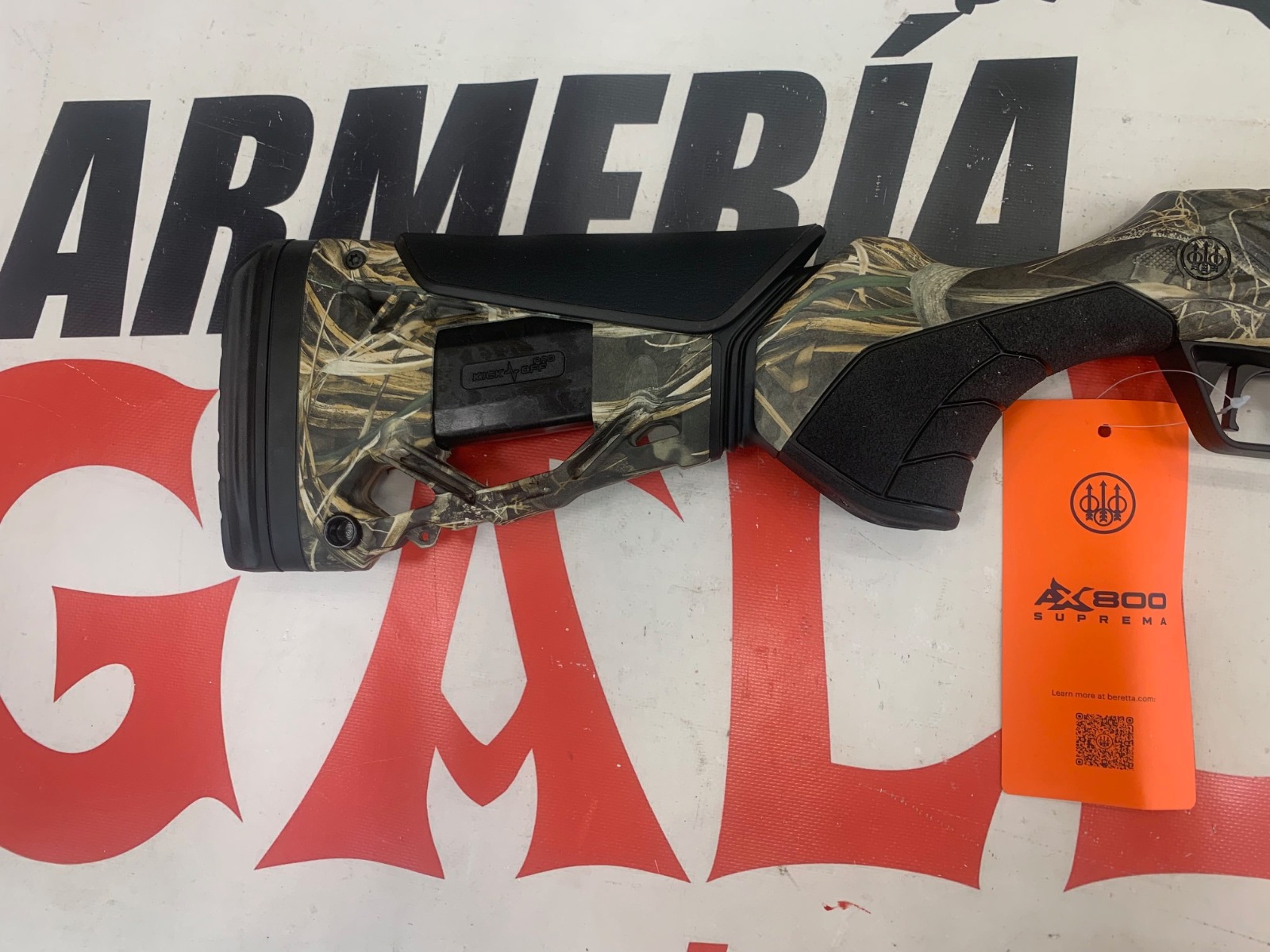 ESCOPETA BERETTA AX800 SUPREMA CAMO MAX7 NOVEDAD
