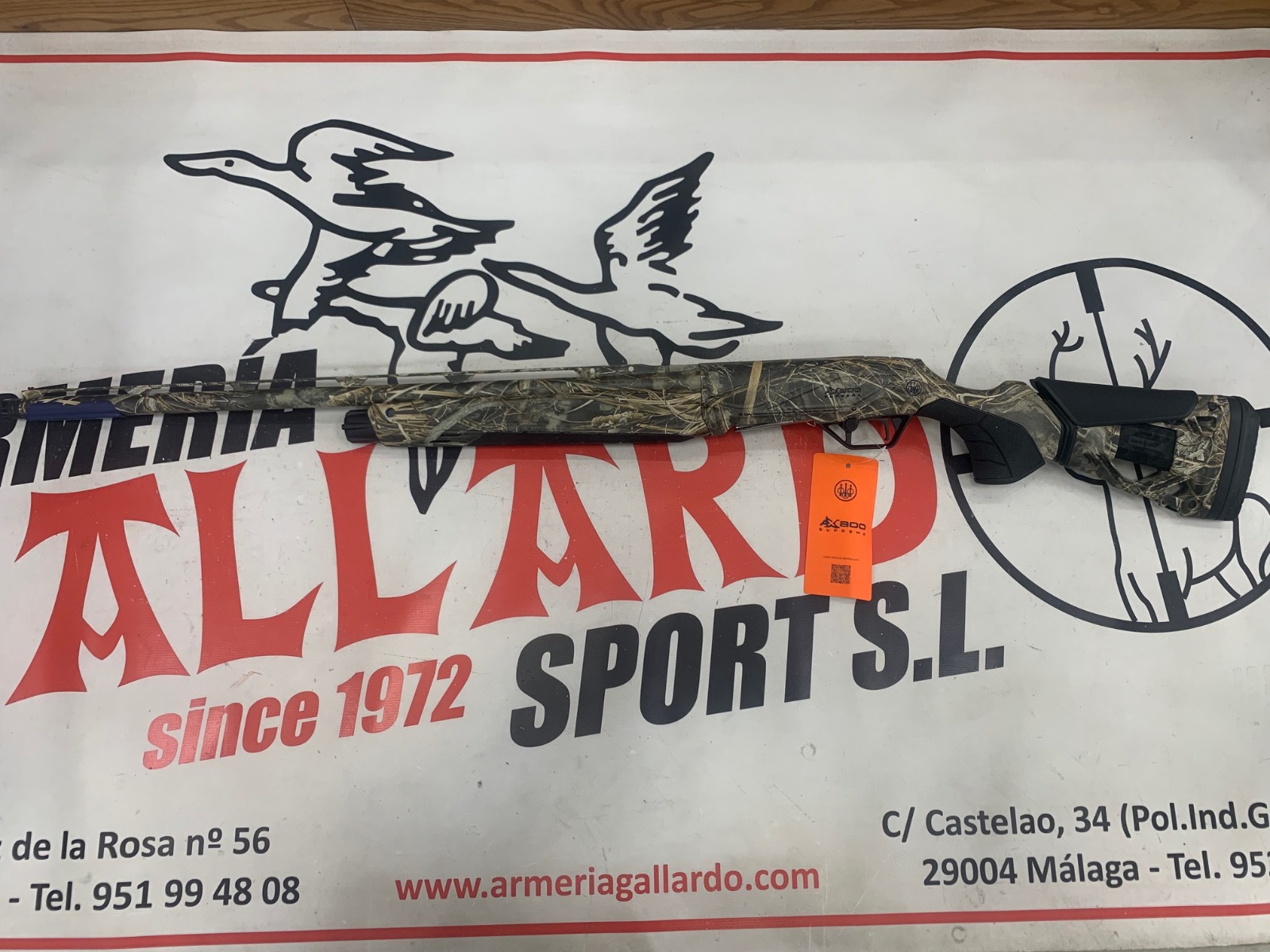 ESCOPETA BERETTA AX800 SUPREMA CAMO MAX7 NOVEDAD