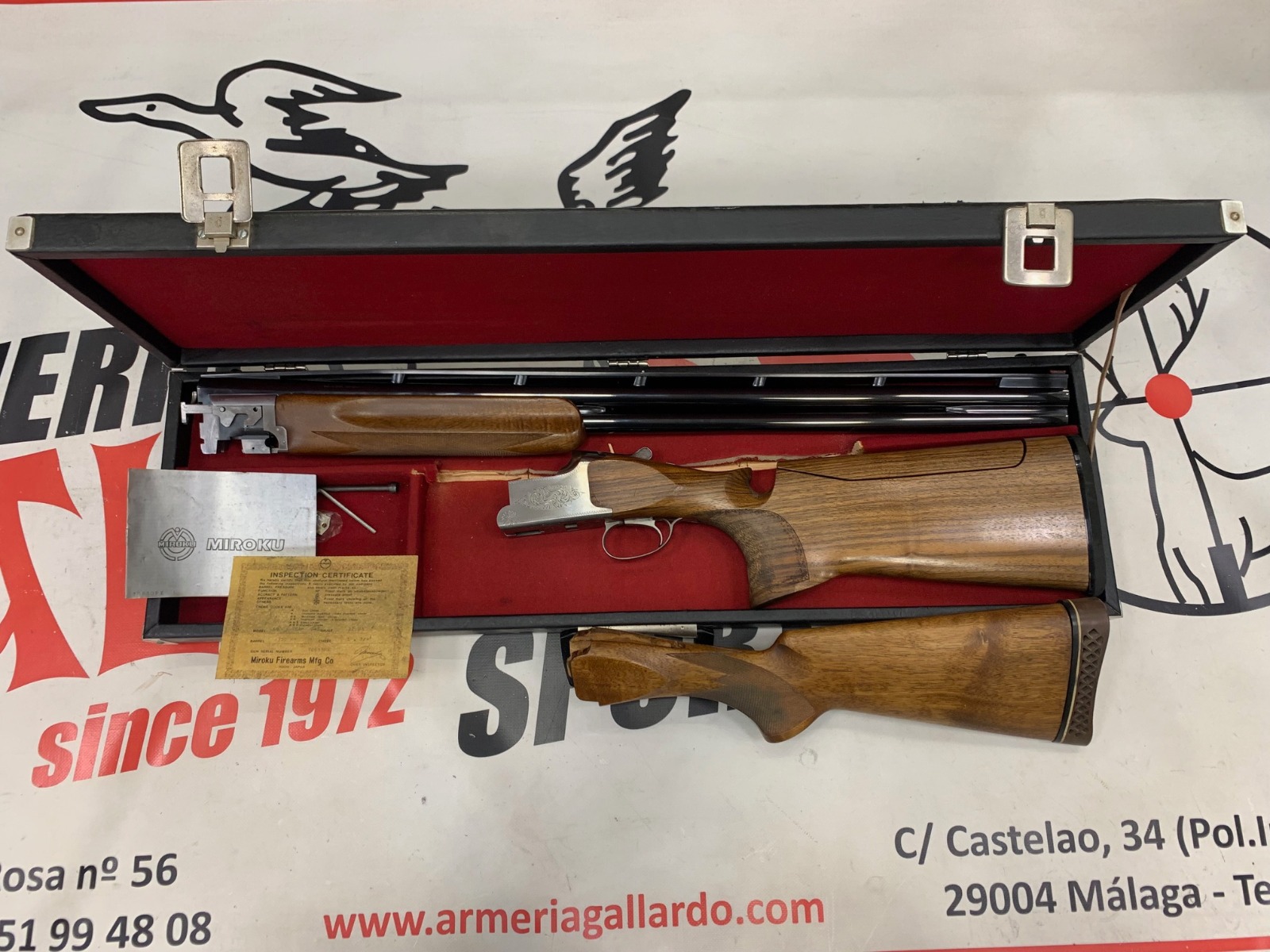 ESCOPETA MIROKU 6000 TR-1 TRAP 2 CULATAS