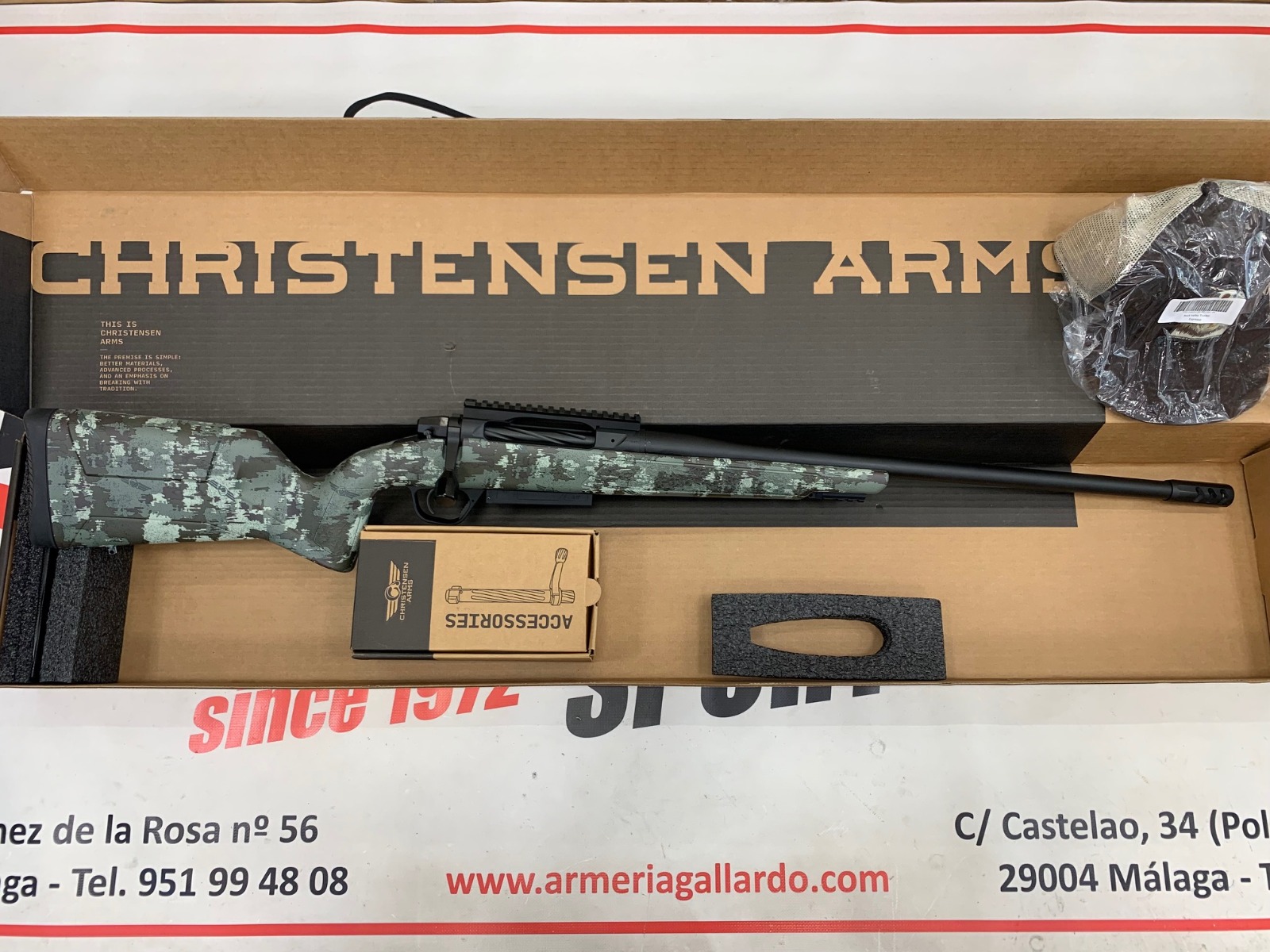 RIFLE CHRISTENSEN EVOKE HUNTER 300 WM ESTRENO