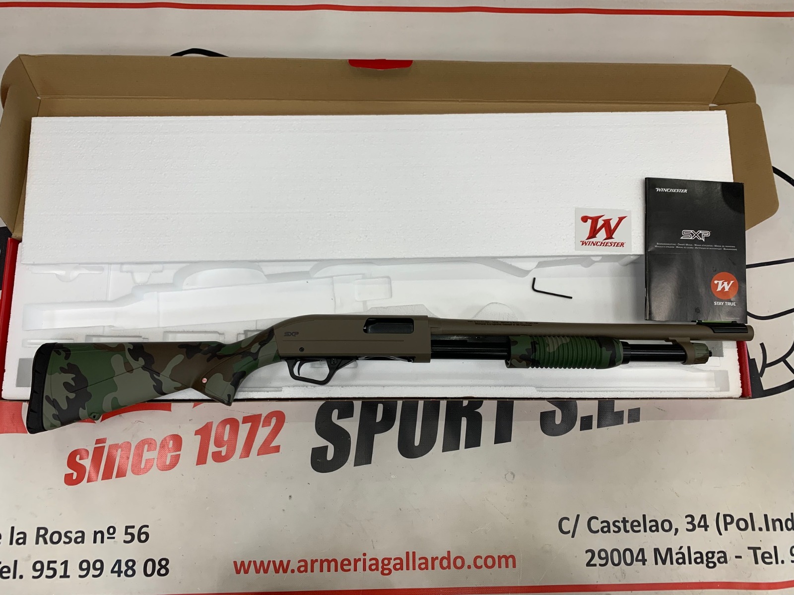 ESCOPETA WINCHESTER SXP WOODLAND NOVEDAD