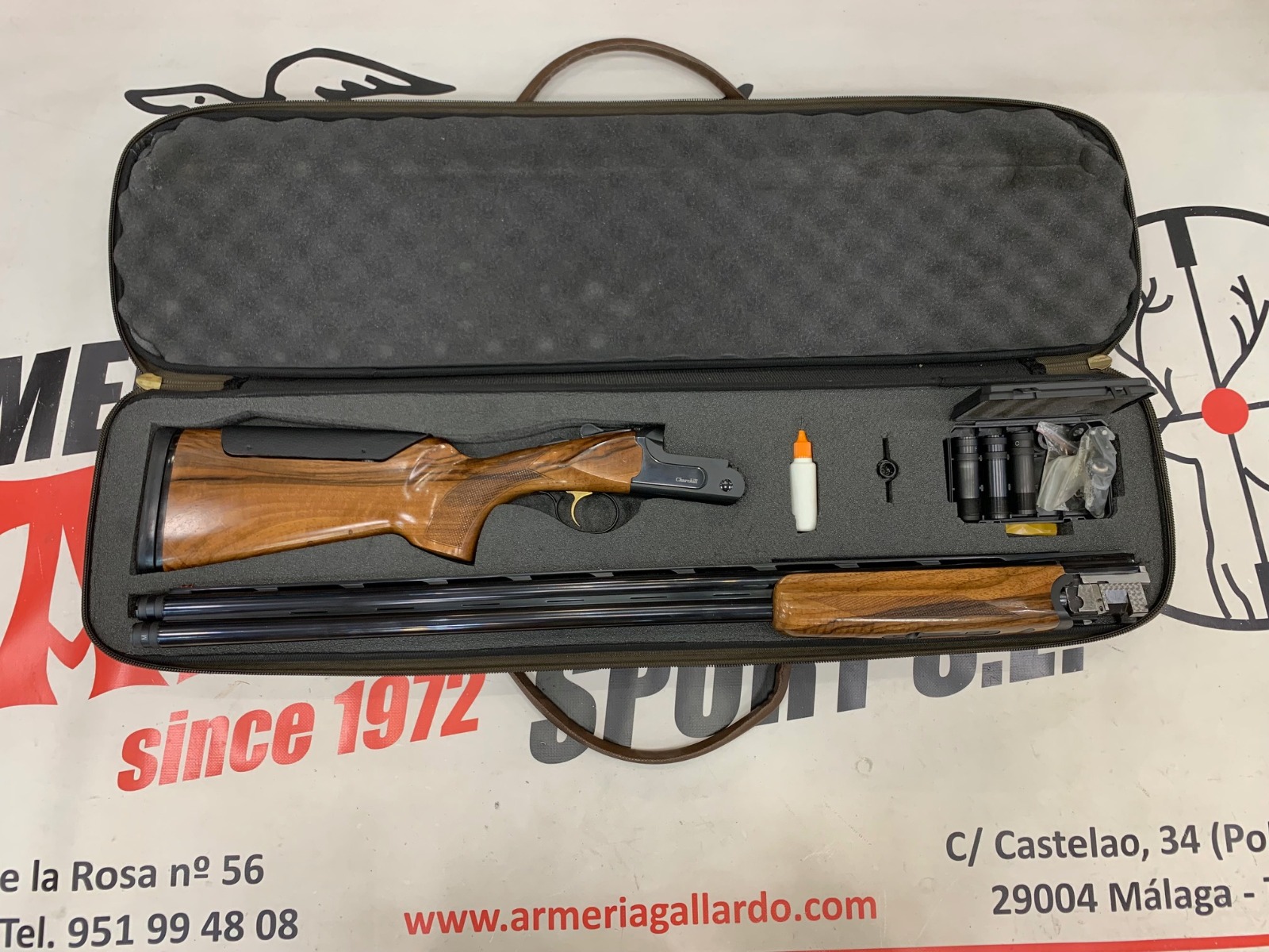 ESCOPETA STINGER CHURCHILL 206 SPORTING IMPECABLE