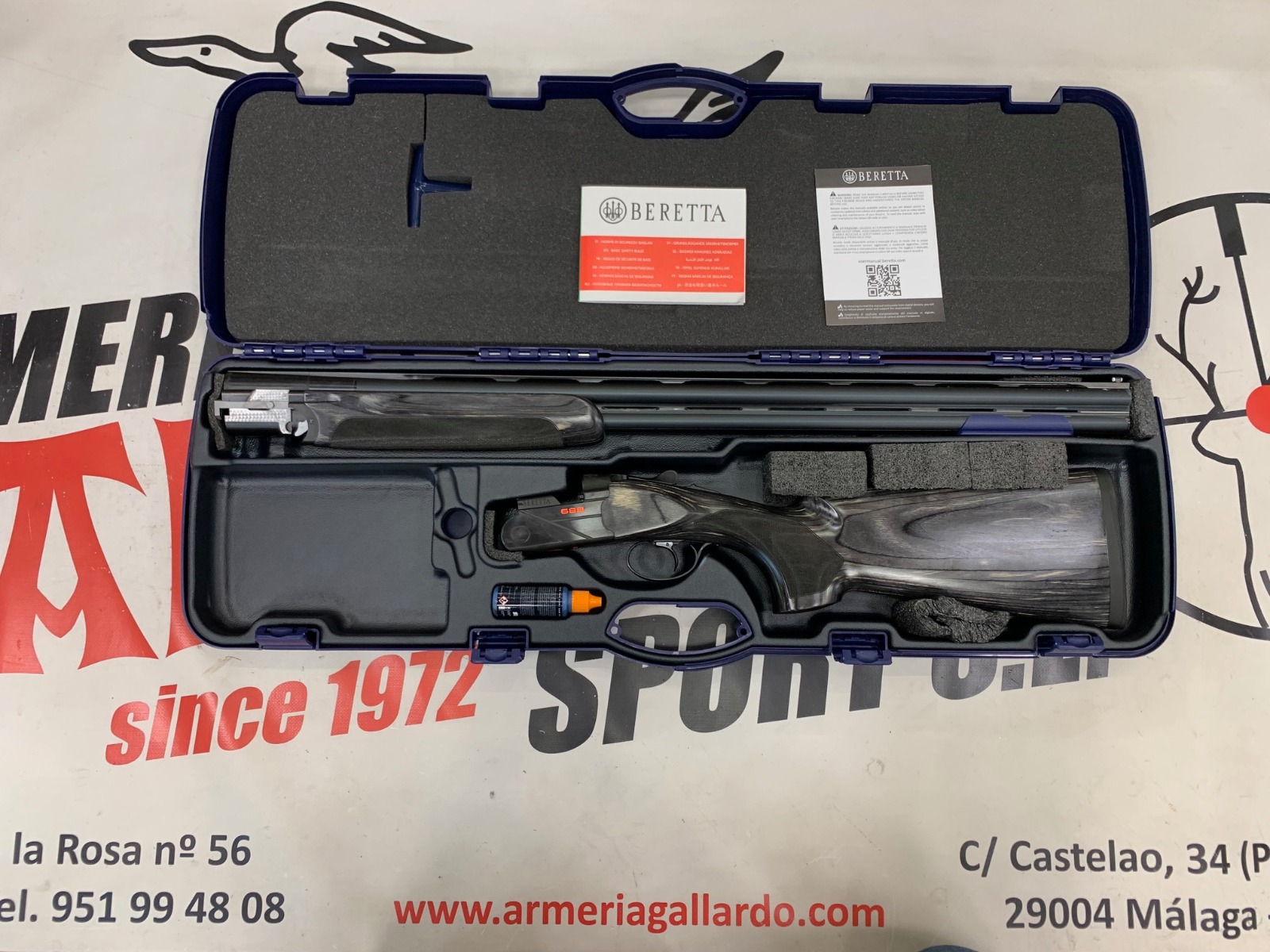 ESCOPETA BERETTA 688 BLACK TRAP REESTRENO